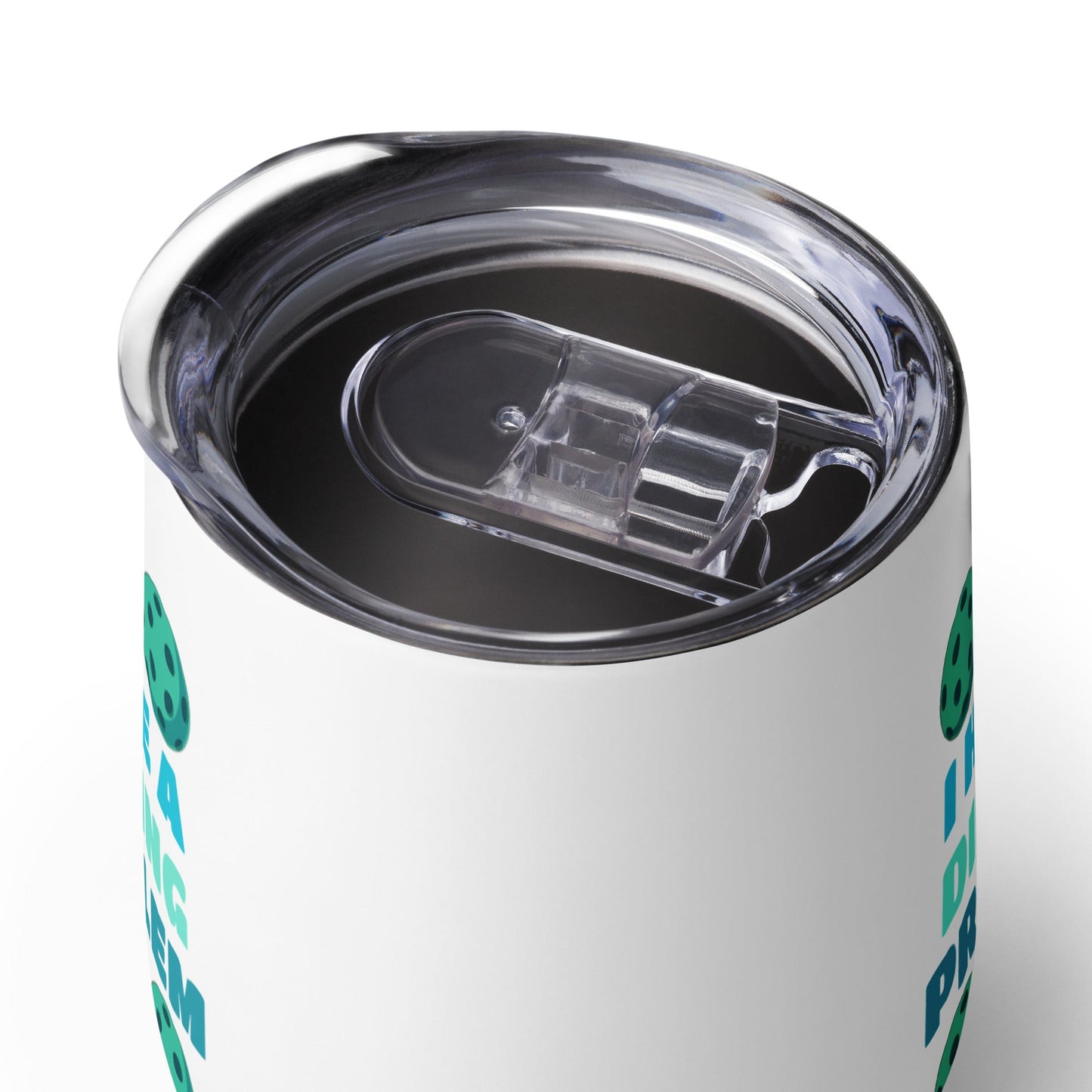 I Have A Dinking Problem Stainless Steel Wine Tumbler - Steel Tumbler - Discovery Co.