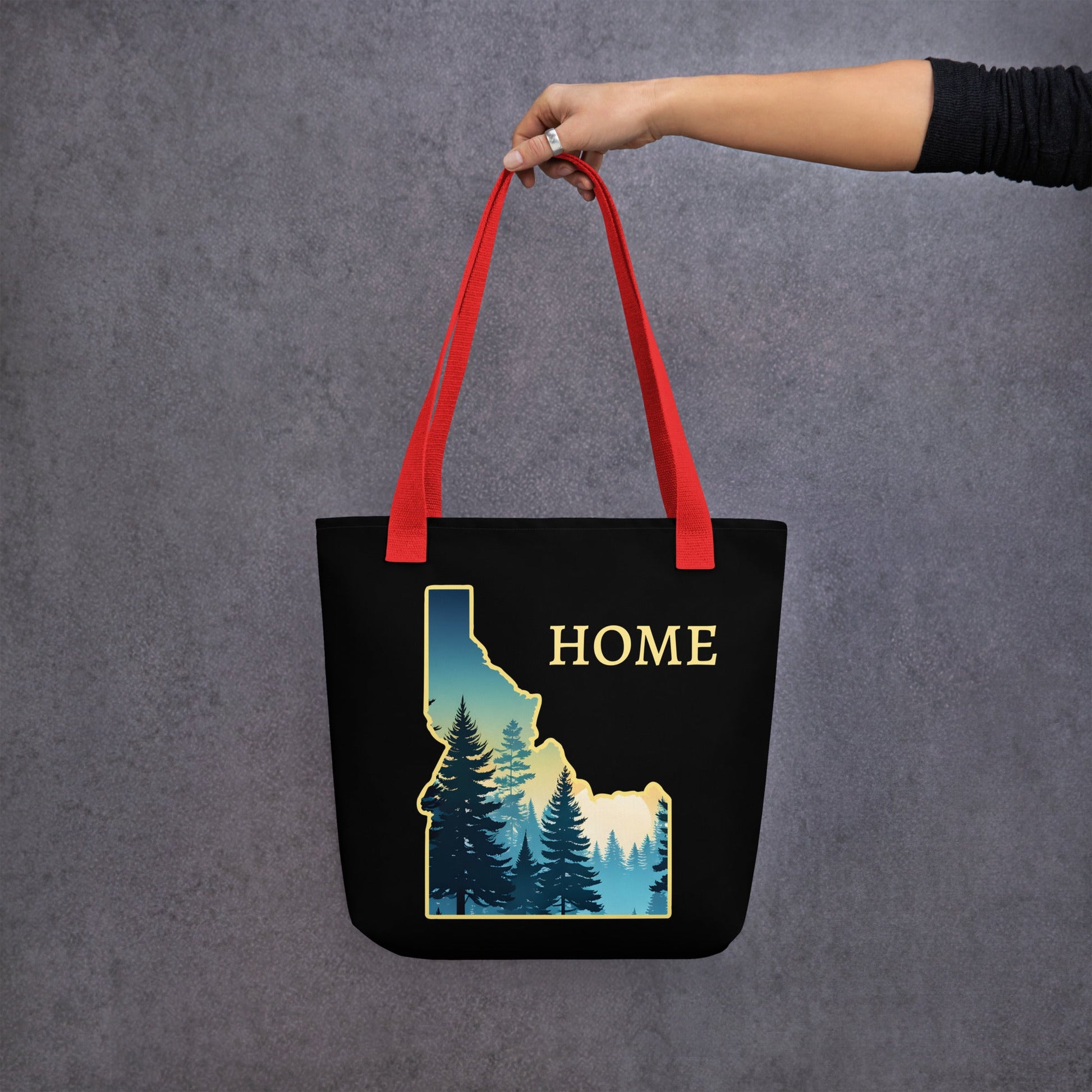 Idaho Smoky Mountains Tote Bag - Tote Bags - Discovery Co.