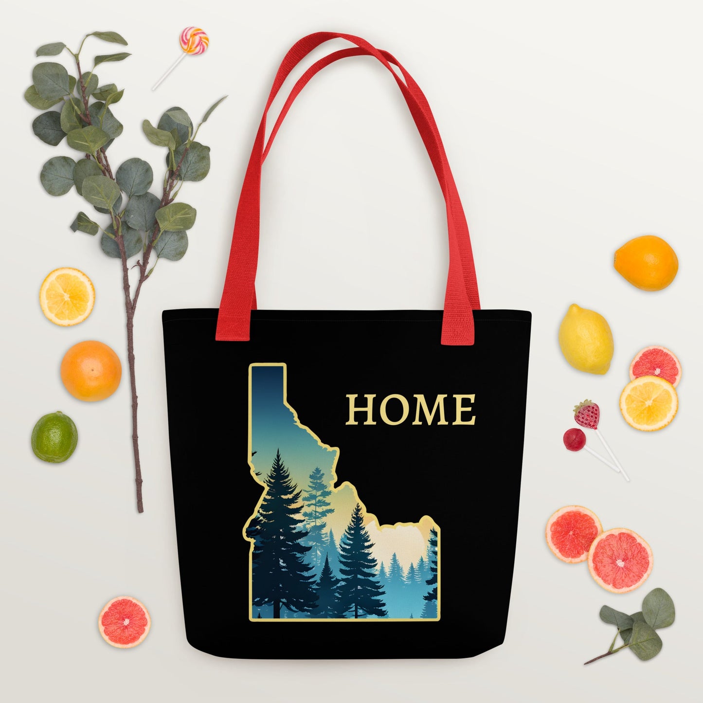 Idaho Smoky Mountains Tote Bag - Tote Bags - Discovery Co.