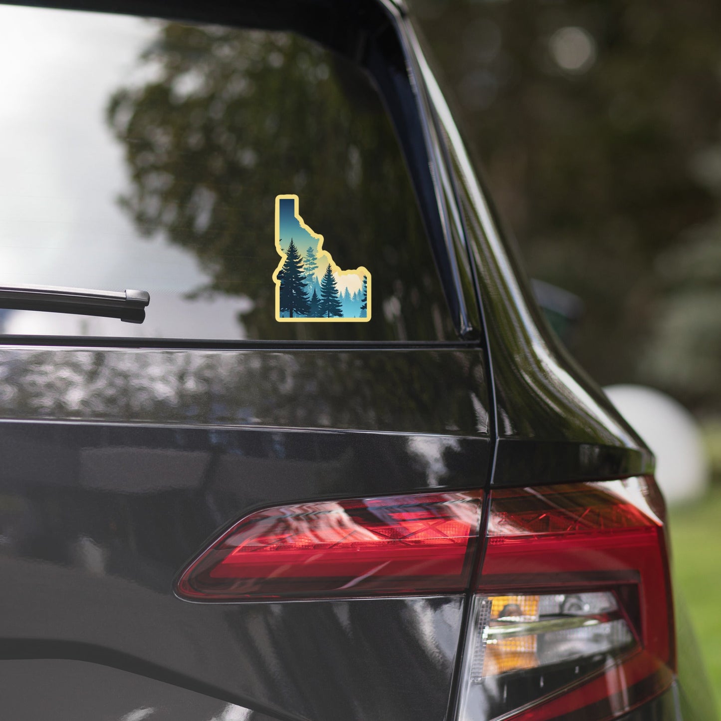 Idaho Sunset Forest Bubble - Free Stickers - Stickers - Discovery Co.