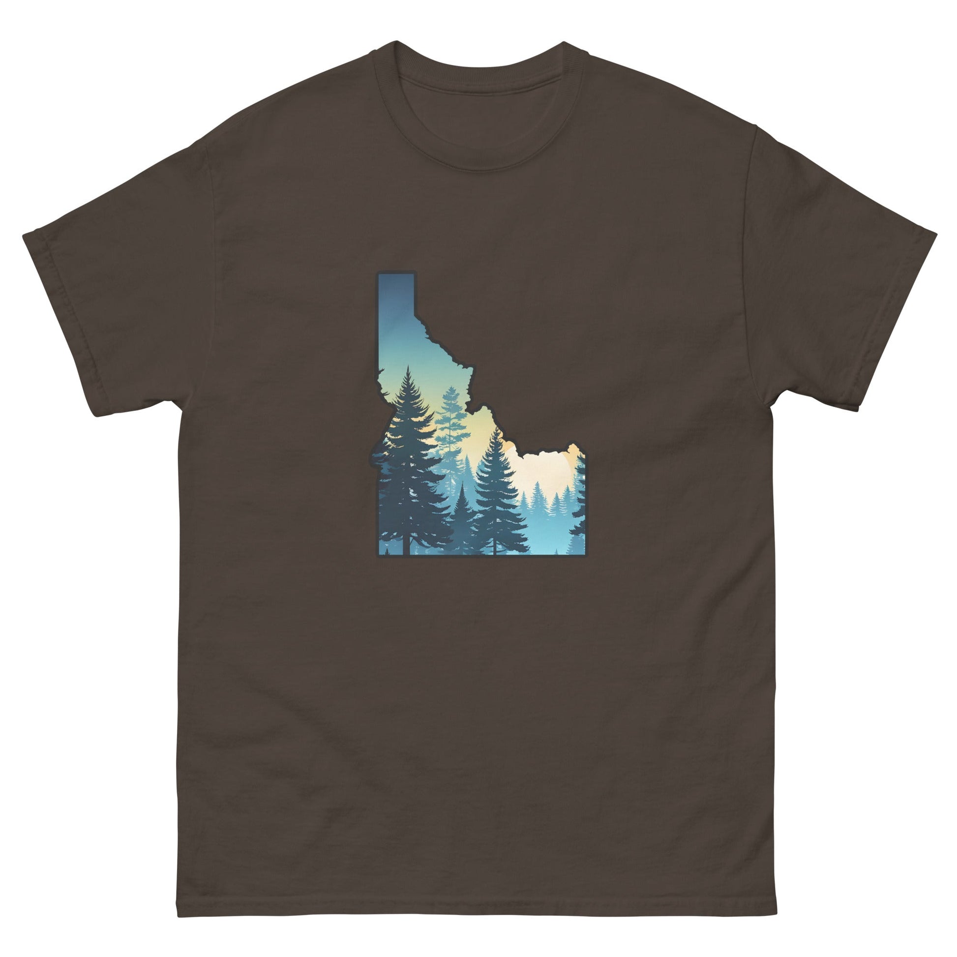 Idaho Sunset Forest Men's Classic Tee - Men's Shirts - Discovery Co.