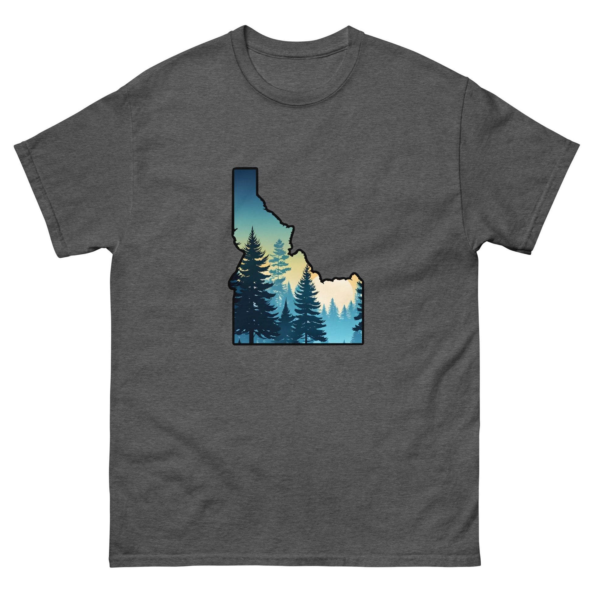 Idaho Sunset Forest Men's Classic Tee - Men's Shirts - Discovery Co.