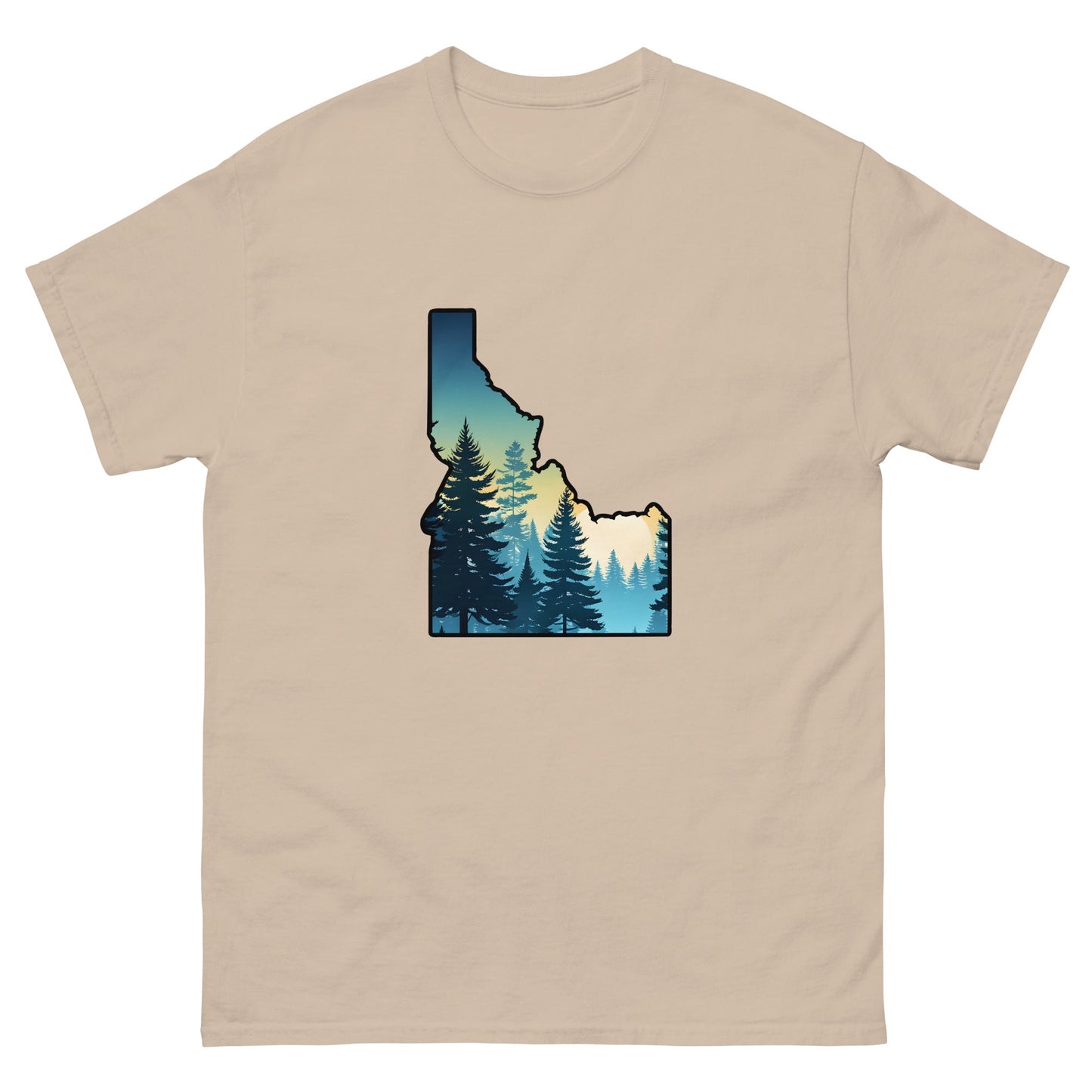 Idaho Sunset Forest Men's Classic Tee - Men's Shirts - Discovery Co.