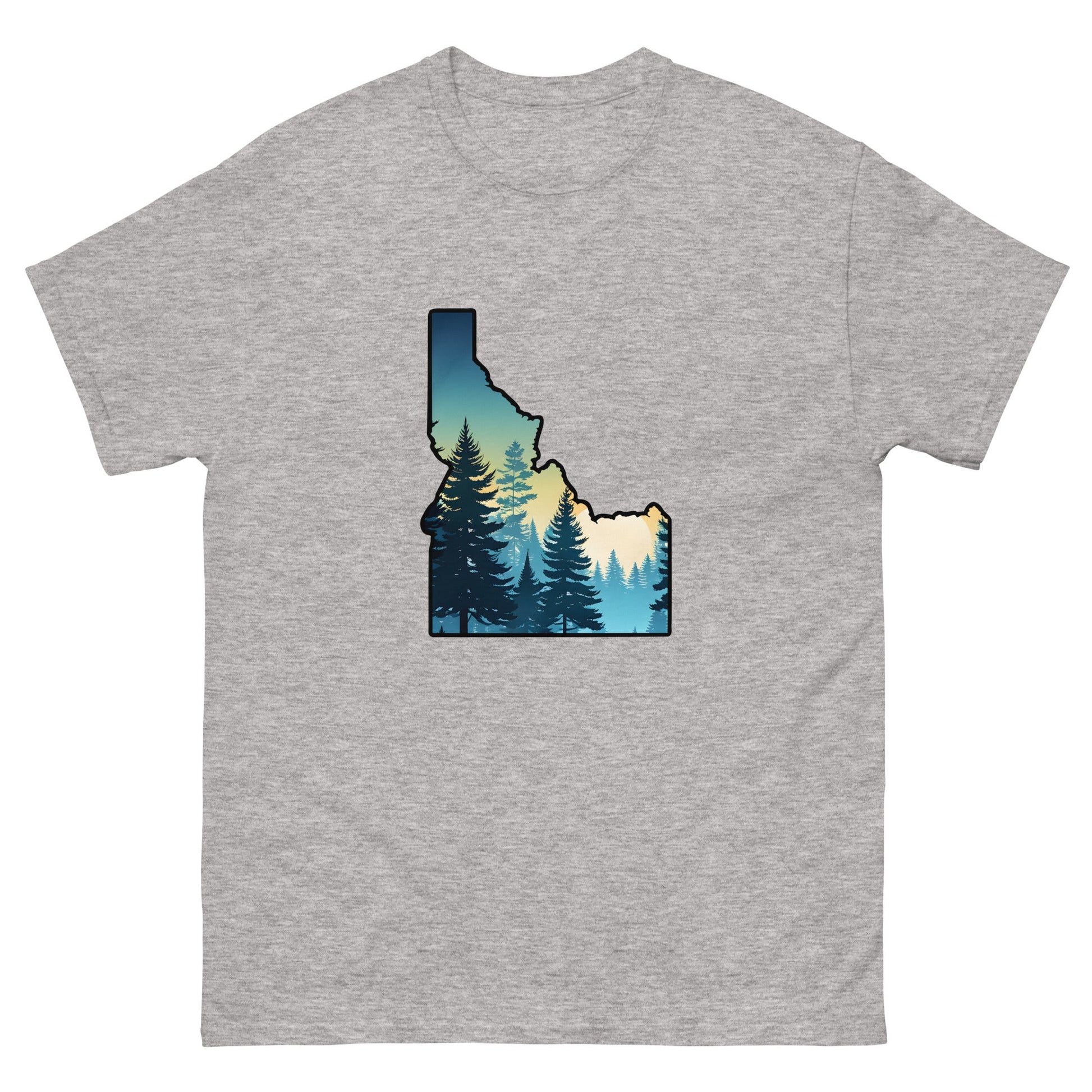 Idaho Sunset Forest Men's Classic Tee - Men's Shirts - Discovery Co.