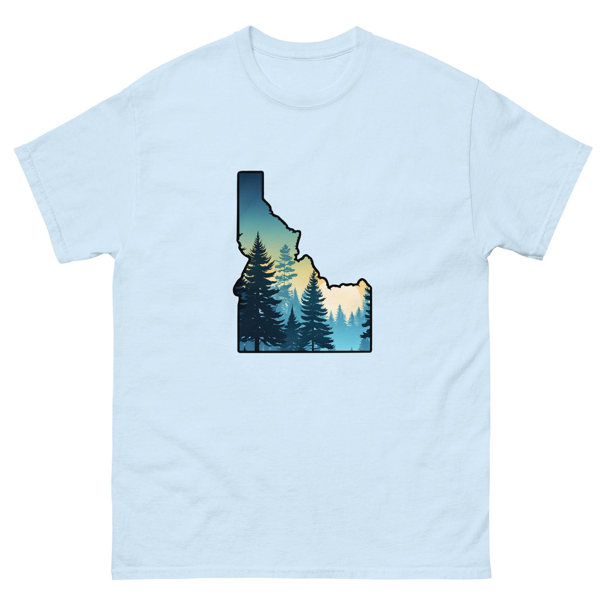 Idaho Sunset Forest Men's Classic Tee - Men's Shirts - Discovery Co.