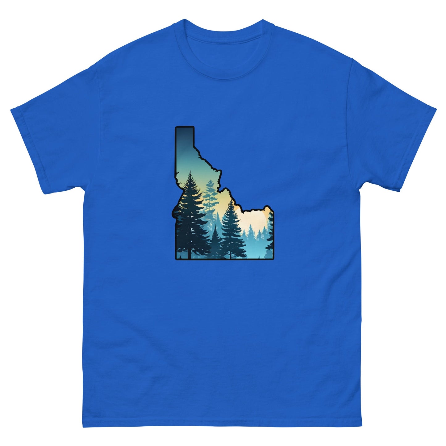 Idaho Sunset Forest Men's Classic Tee - Men's Shirts - Discovery Co.