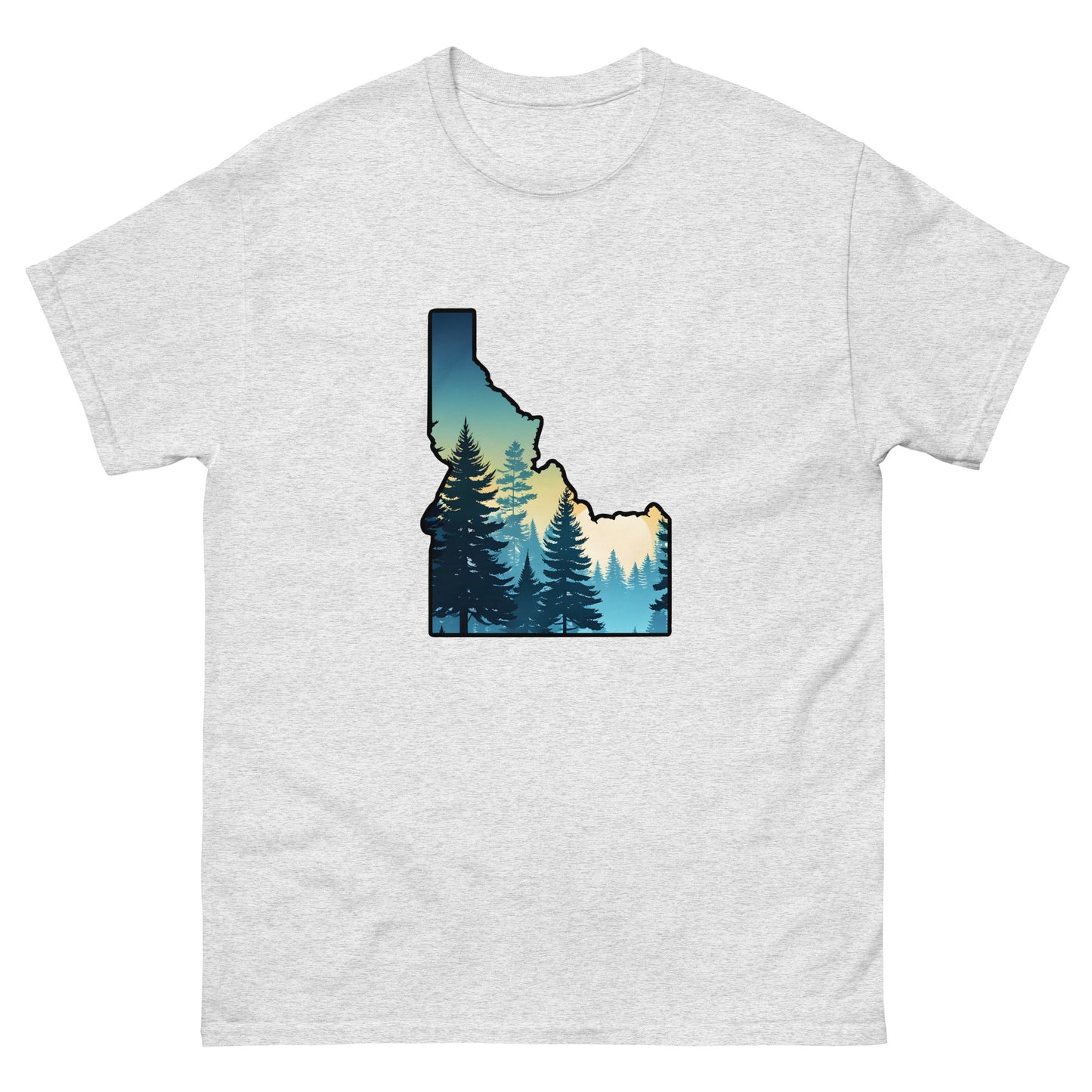 Idaho Sunset Forest Men's Classic Tee - Men's Shirts - Discovery Co.