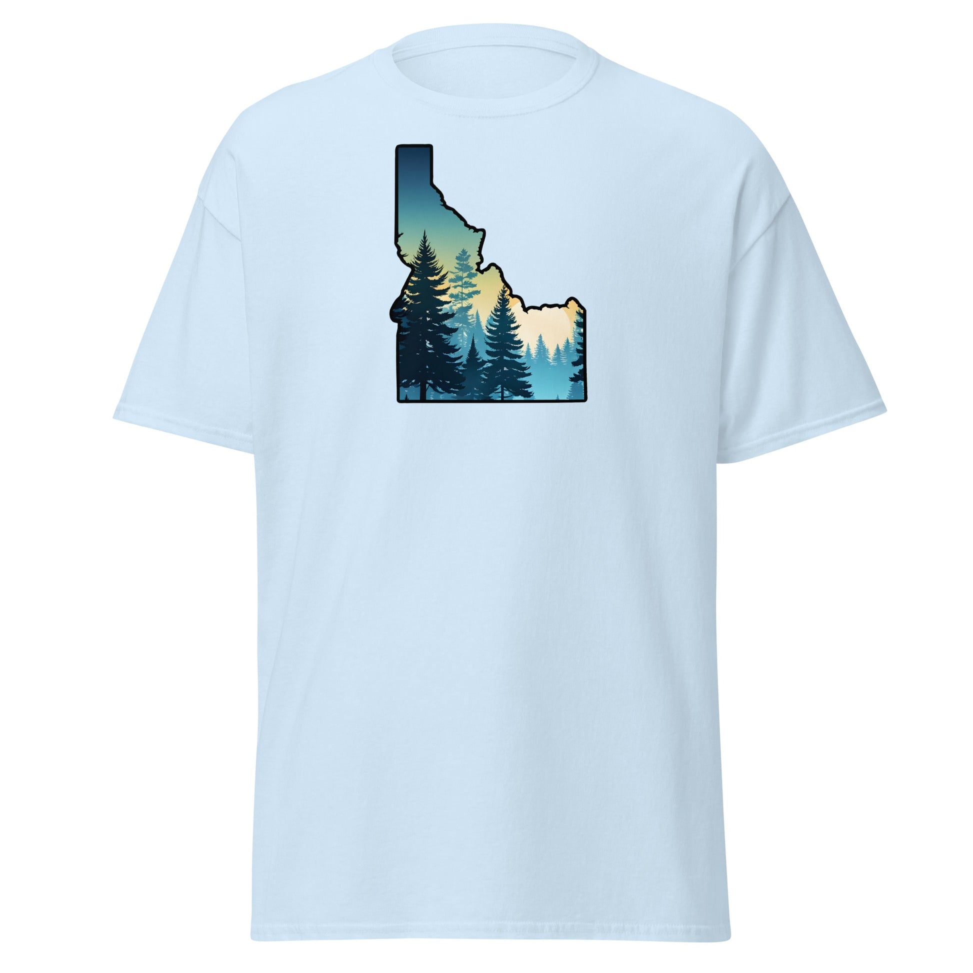 Idaho Sunset Forest Men's (Unisex) Classic Tee - Men's Shirts - Discovery Co.