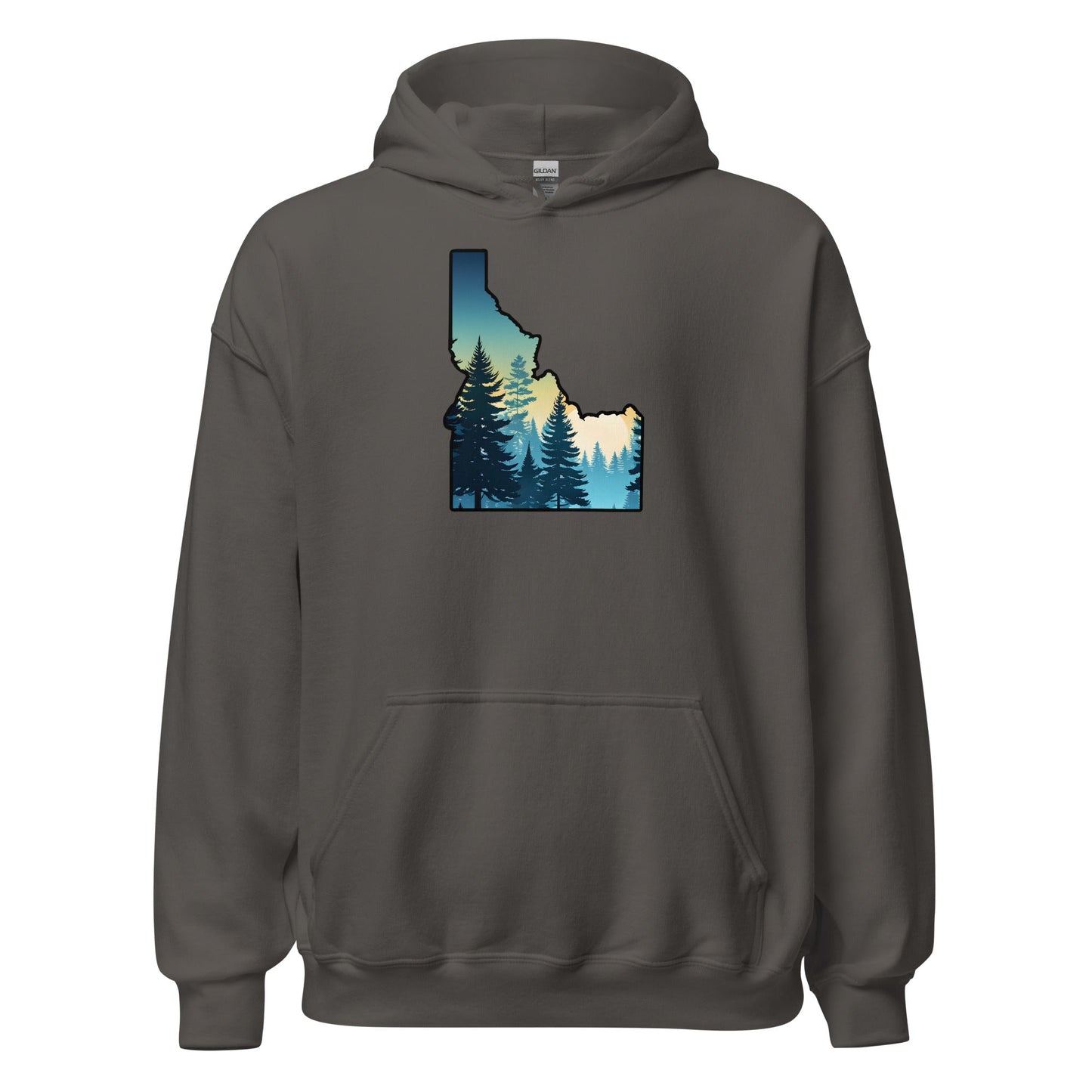 Idaho Sunset Forest Men's (Unisex) Hoodie - Hoodies - Discovery Co.