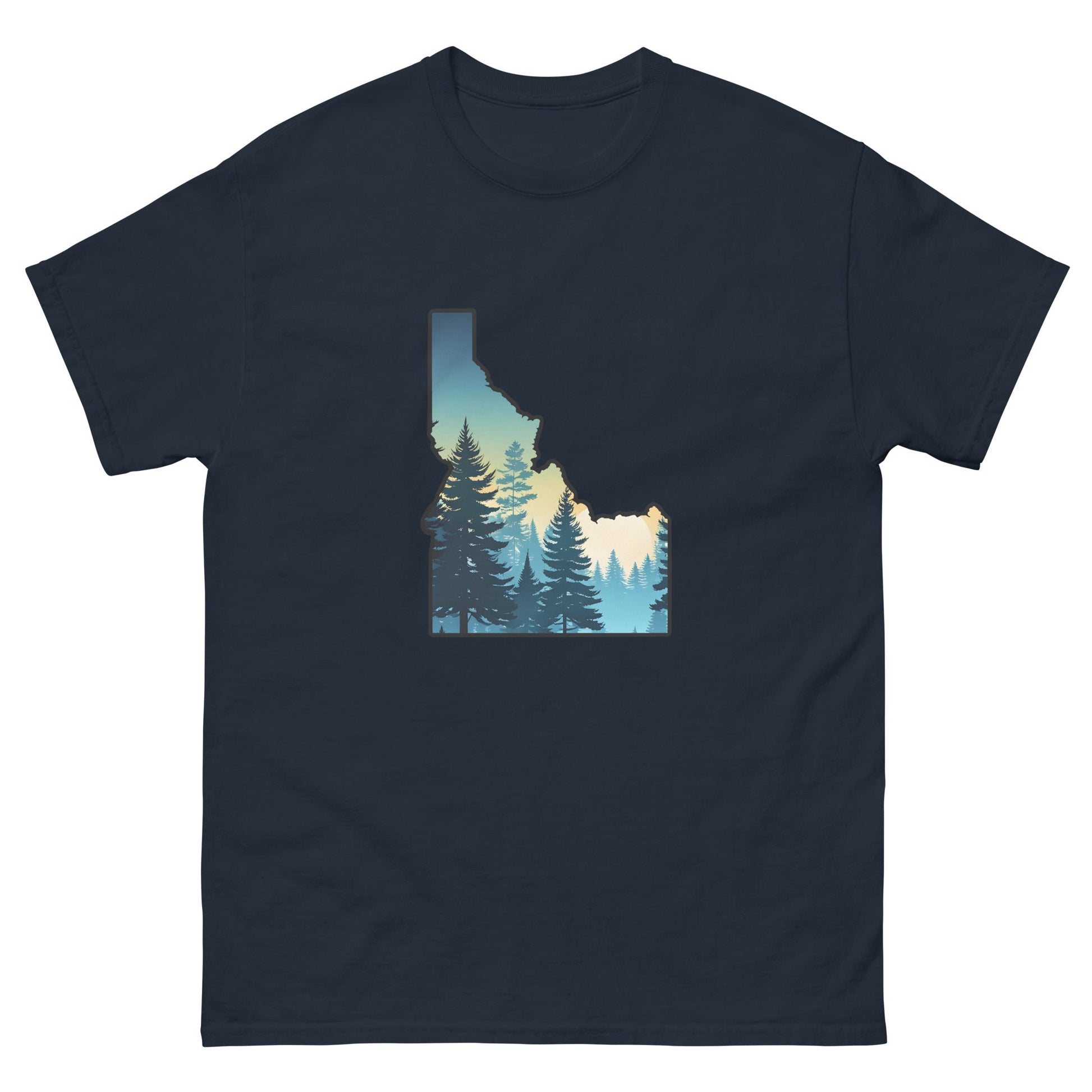 Idaho Sunset Forest Women's Classic Tee - Women's Shirts - Discovery Co.