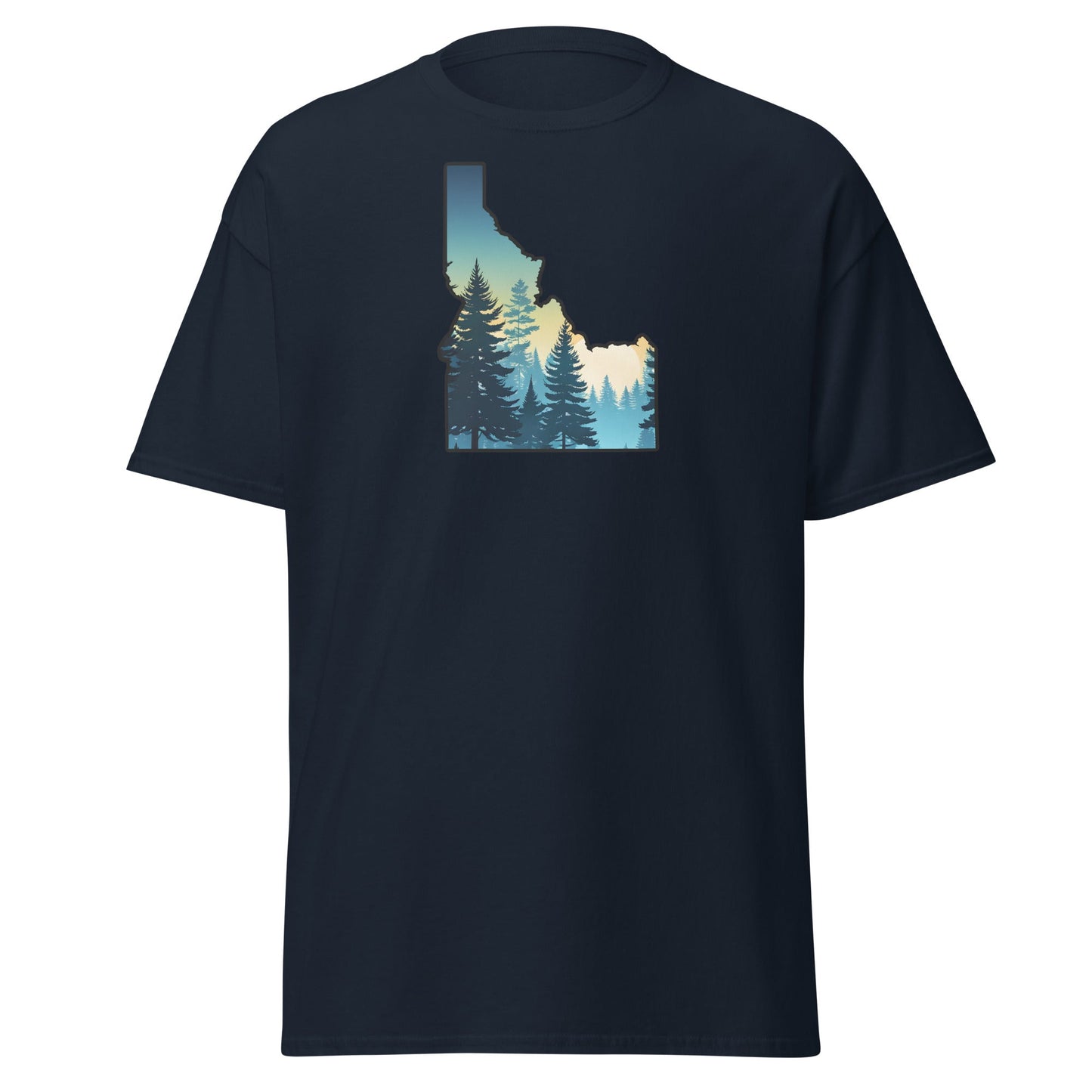 Idaho Sunset Forest Women's (Unisex) Classic Tee - Women's Shirts - Discovery Co.