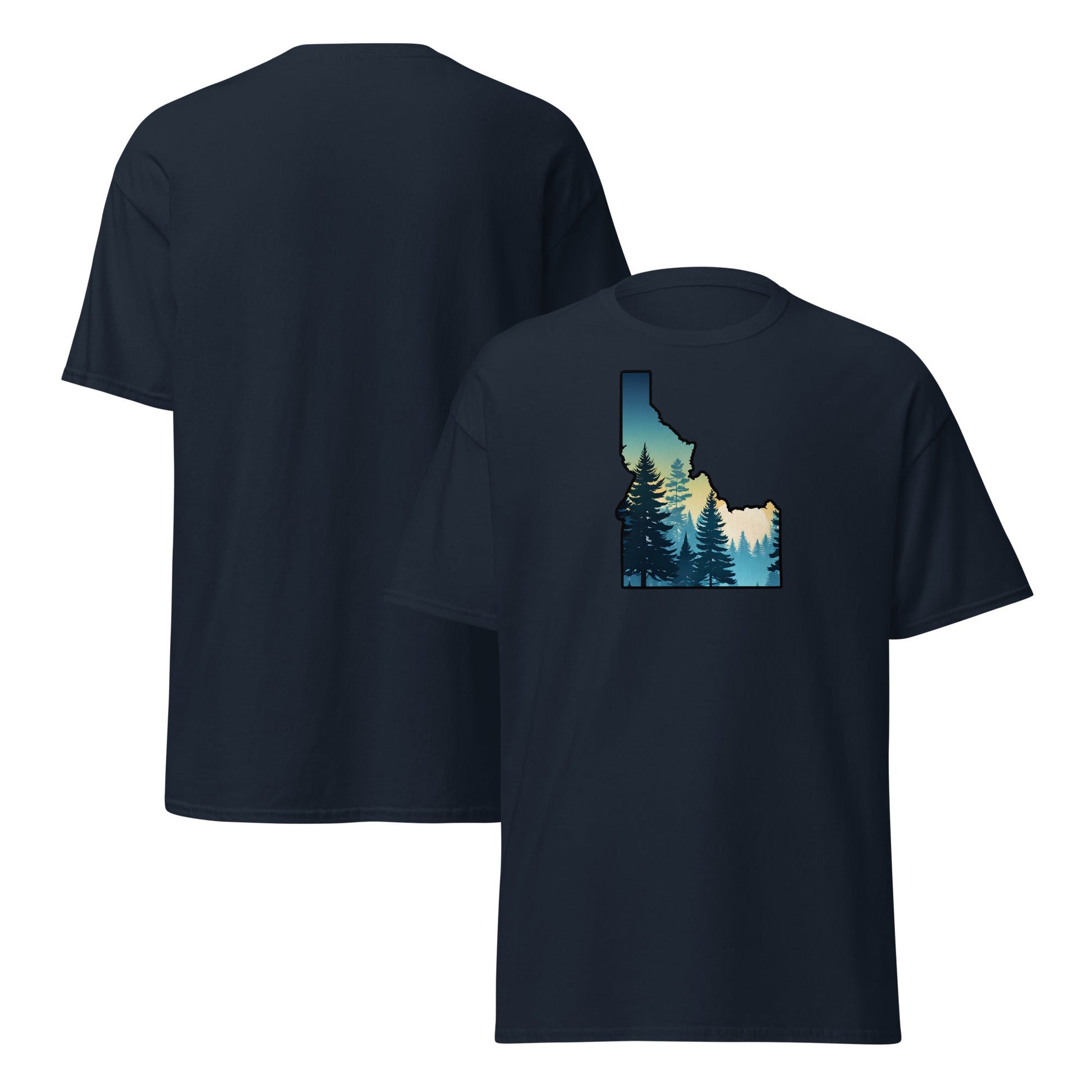 Idaho Sunset Forest Women's (Unisex) Classic Tee - Women's Shirts - Discovery Co.