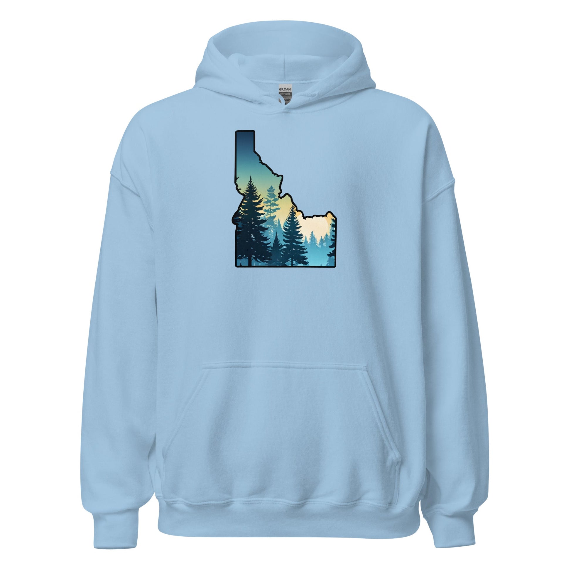 Idaho Sunset Forest Women's (Unisex) Hoodie - Hoodies - Discovery Co.