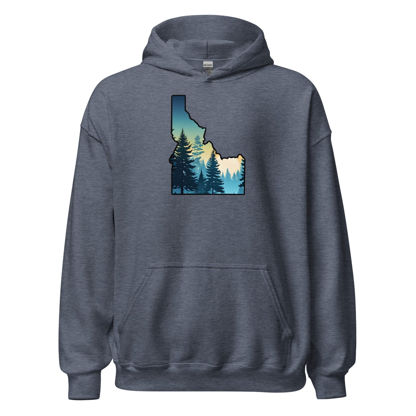 Idaho Sunset Forest Women's (Unisex) Hoodie - Hoodies - Discovery Co.