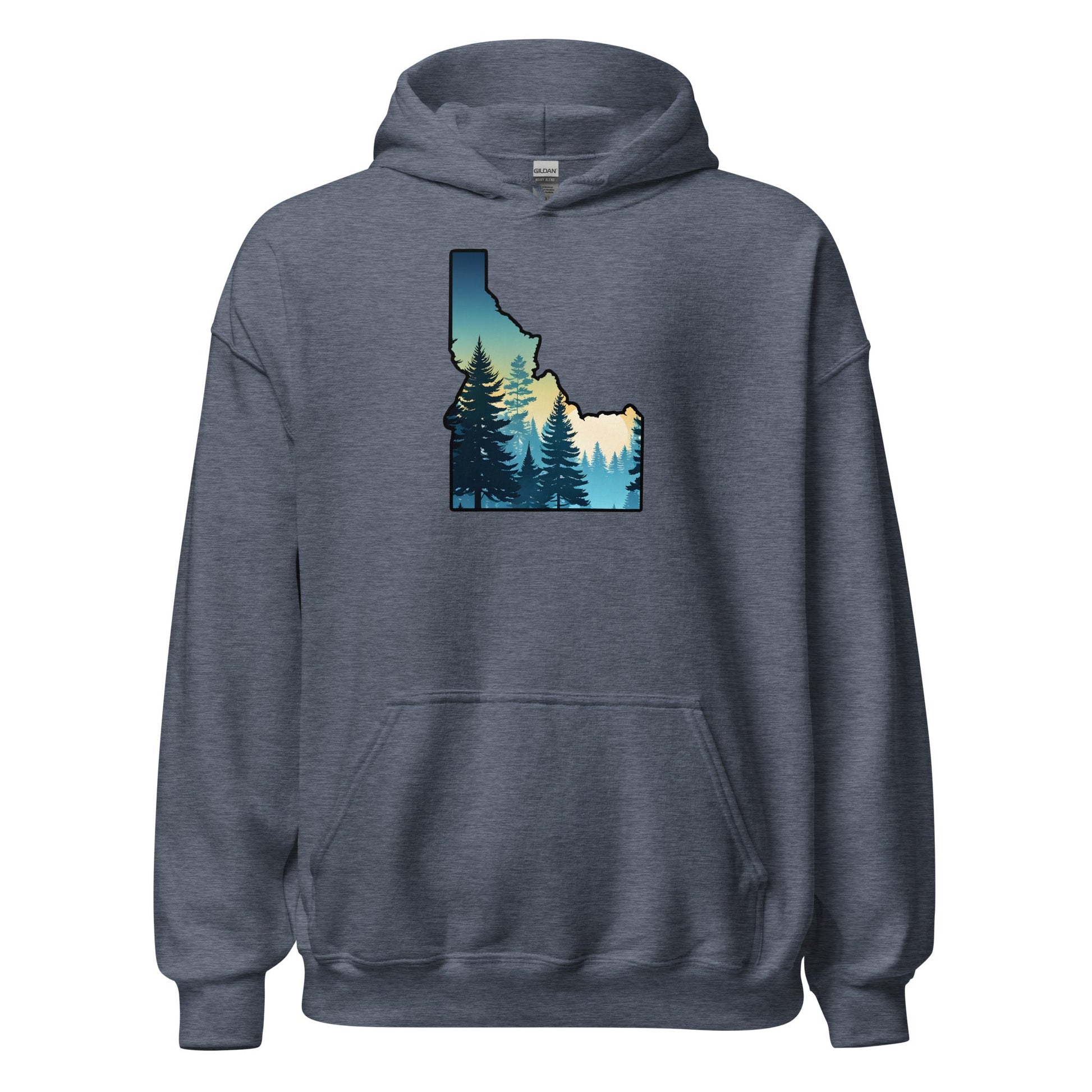 Idaho Sunset Forest Women's (Unisex) Hoodie - Hoodies - Discovery Co.