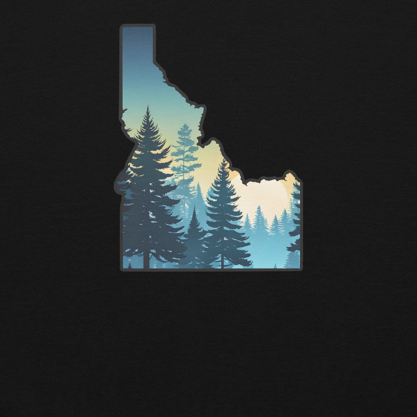 Idaho Sunset Forest Women's (Unisex) Hoodie - Hoodies - Discovery Co.