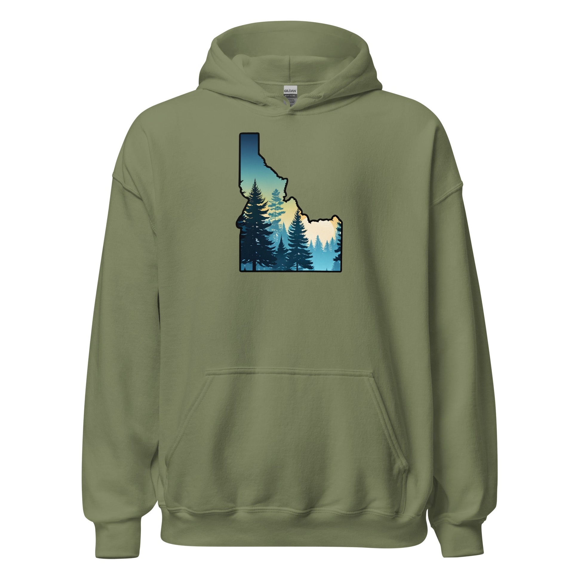 Idaho Sunset Forest Women's (Unisex) Hoodie - Hoodies - Discovery Co.