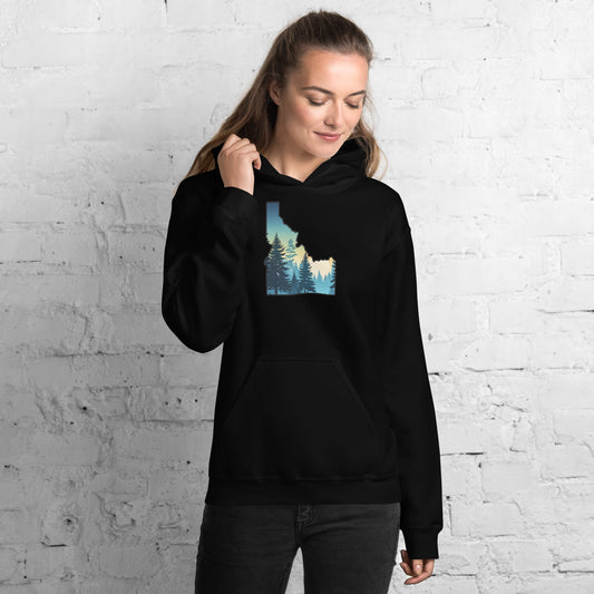 Idaho Sunset Forest Women's (Unisex) Hoodie - Hoodies - Discovery Co.