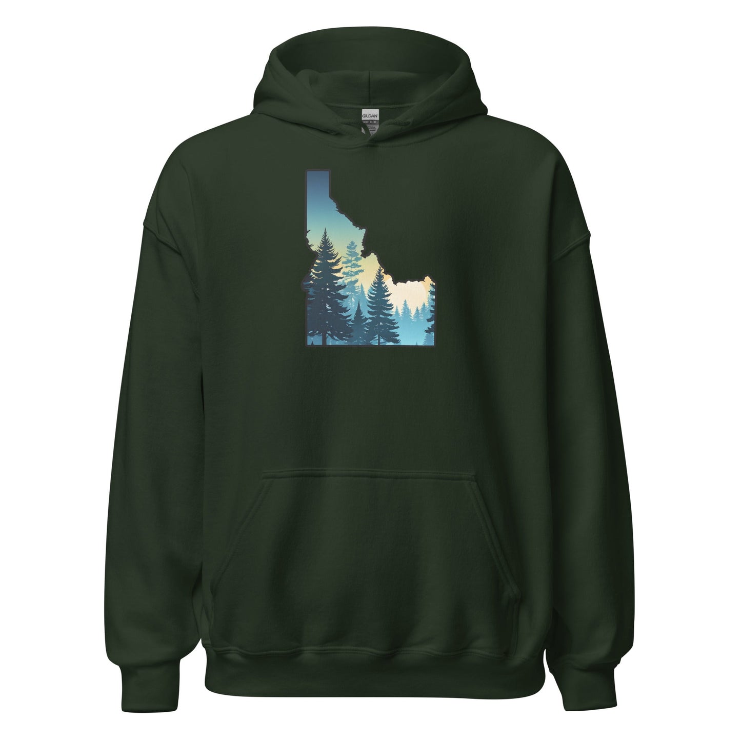 Idaho Sunset Forest Women's (Unisex) Hoodie - Hoodies - Discovery Co.