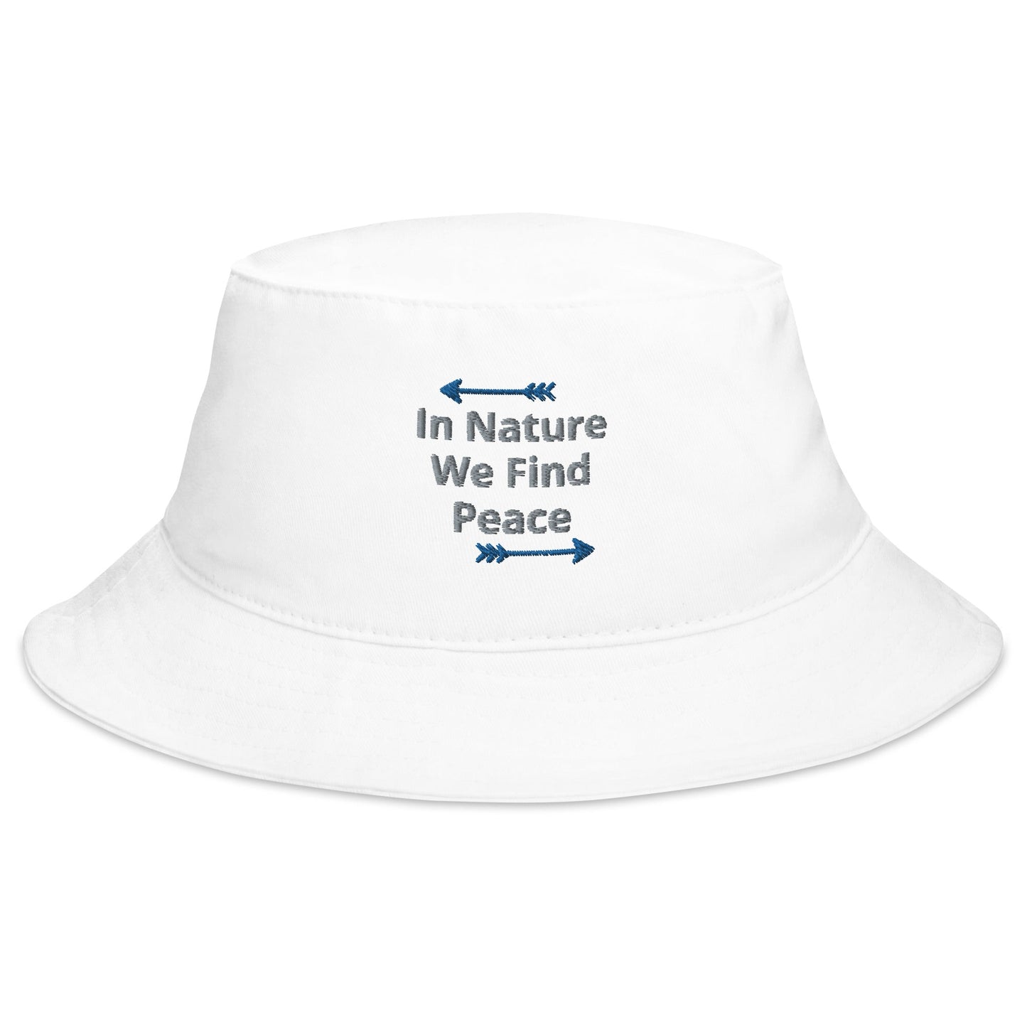 In Nature We Find Peace Bucket Hat - Hats - Discovery Co.