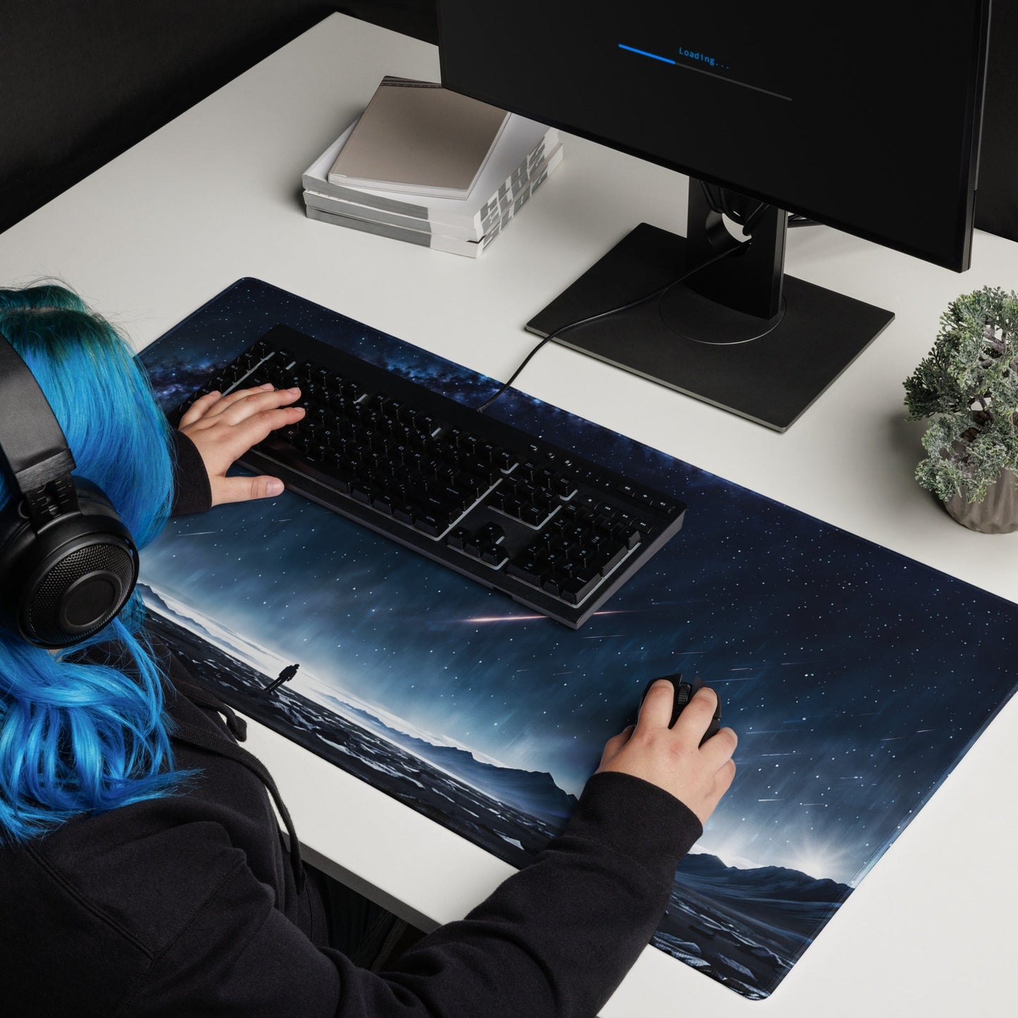 Interstellar Night Gaming Mouse Pad - Mouse Pads - Discovery Co.