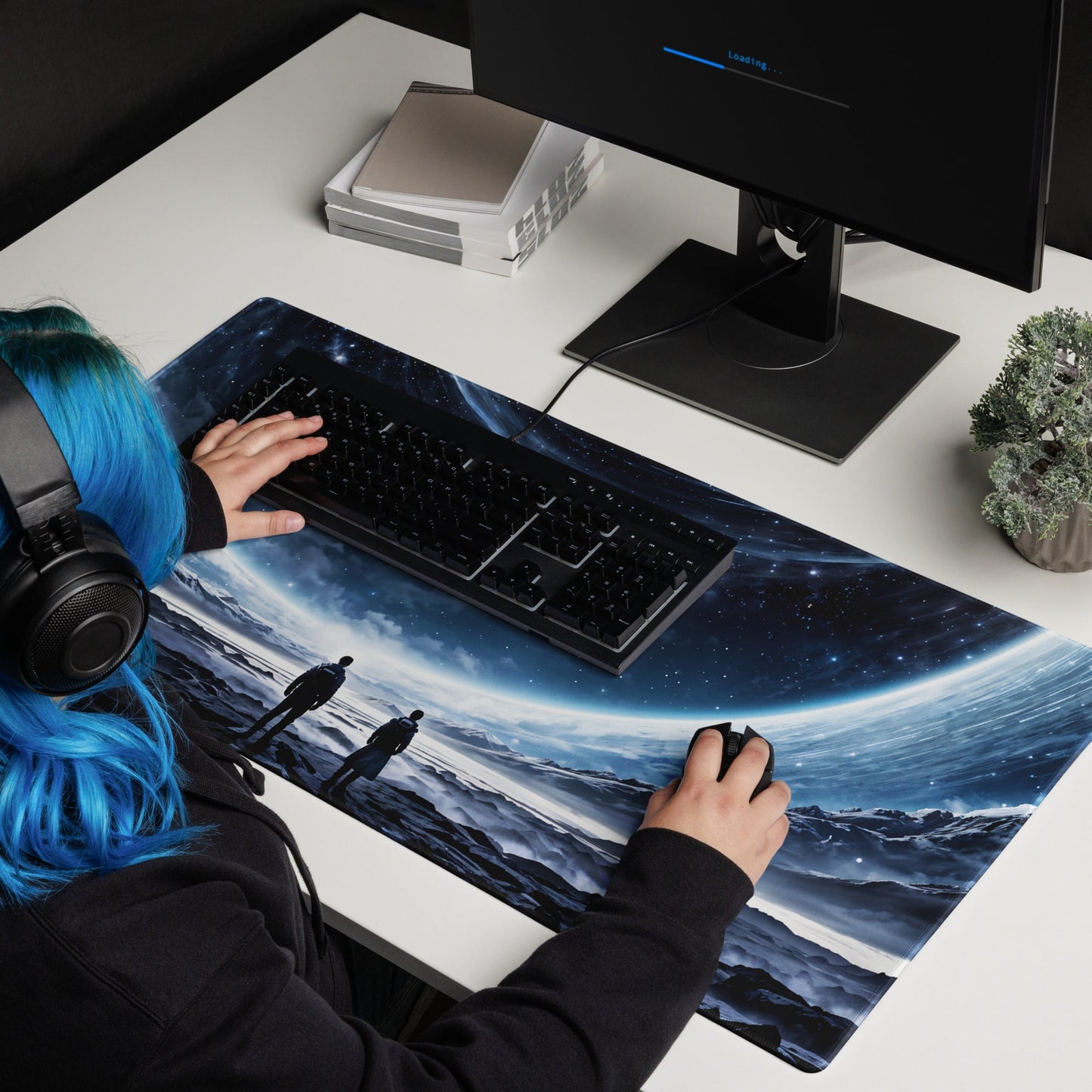 Interstellar Night II Gaming Mouse Pad - Mouse Pads - Discovery Co.