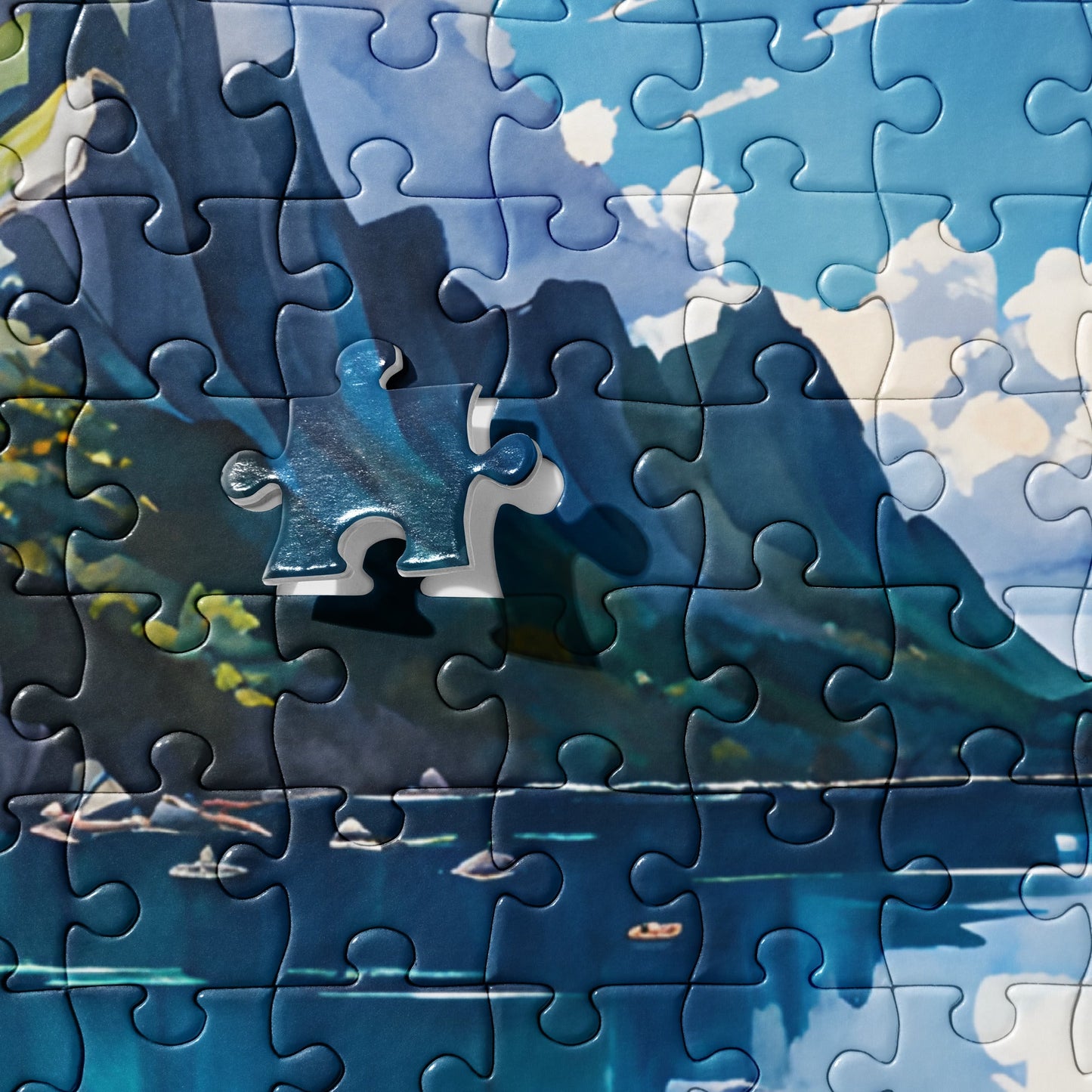 Island II Watercolor Jigsaw Puzzle - Puzzle - Discovery Co.
