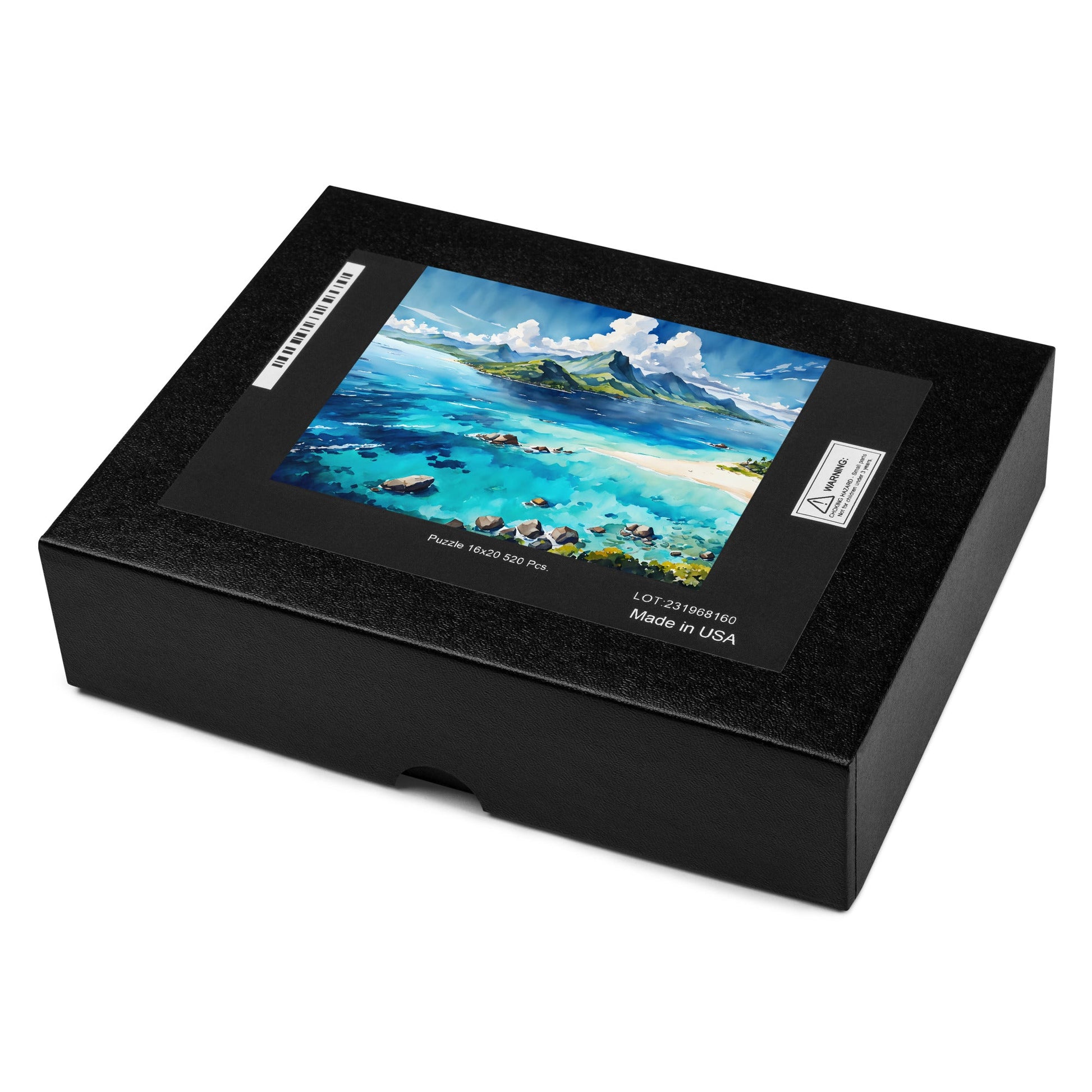 Island Watercolor Jigsaw Puzzle - Puzzle - Discovery Co.
