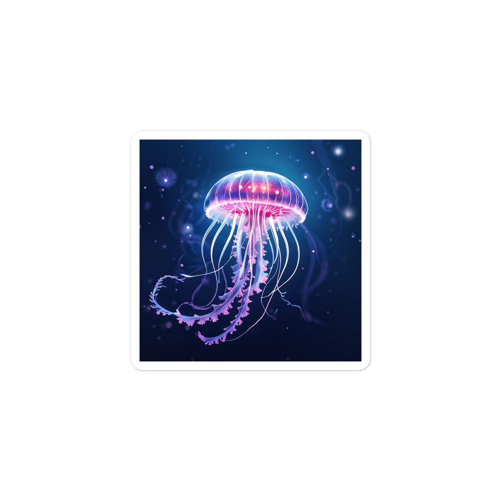 Jellyfish Bubble-free stickers - Stickers - Discovery Co.