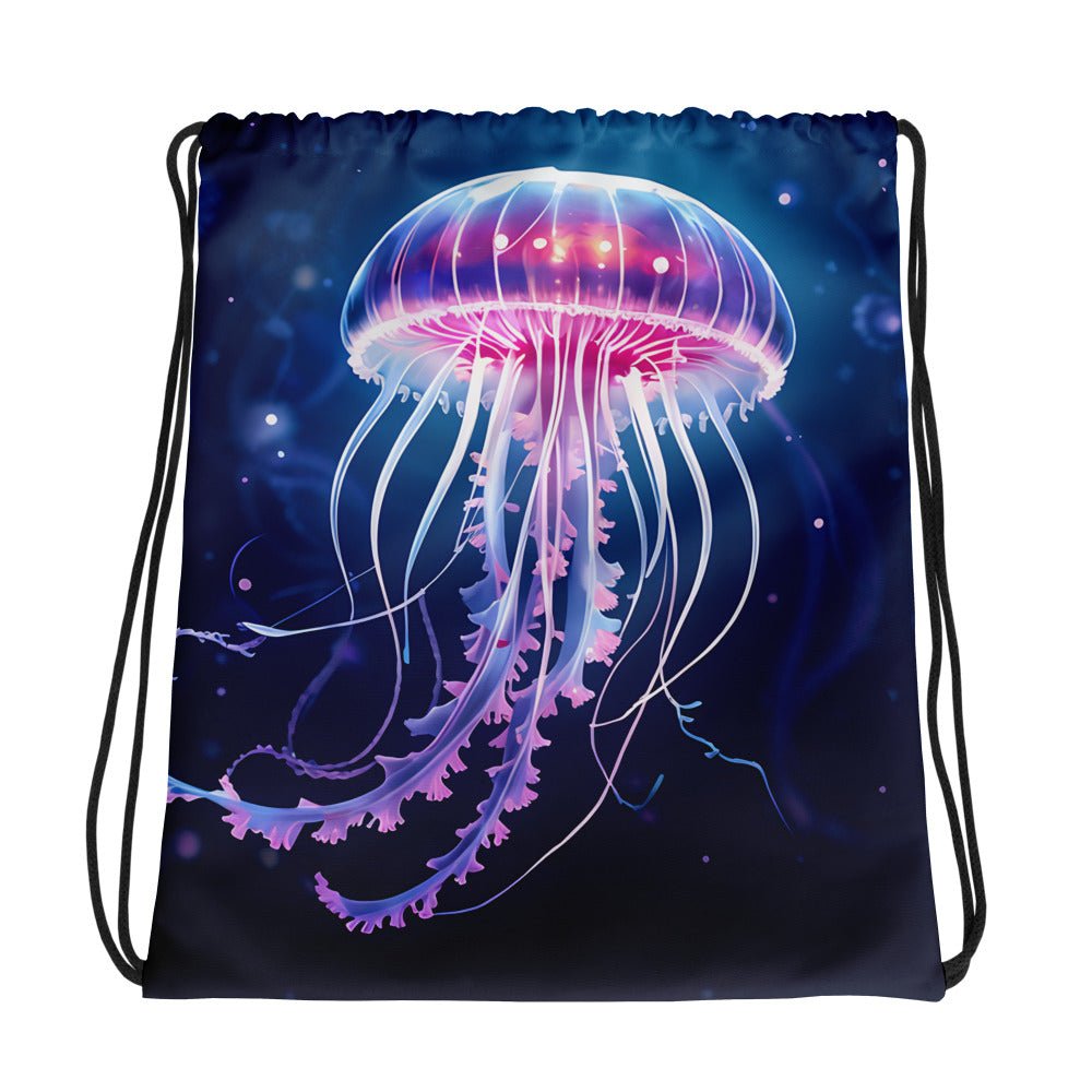 Jellyfish Drawstring Bag - Drawstring Bag - Discovery Co.