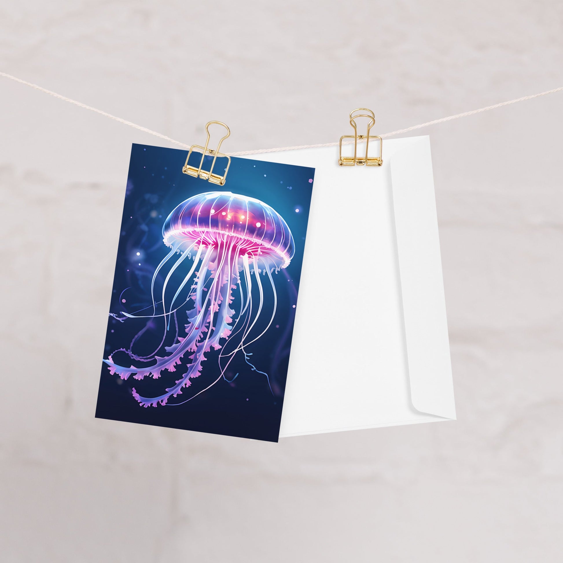 Jellyfish Greeting Card - Greeting Card - Discovery Co.