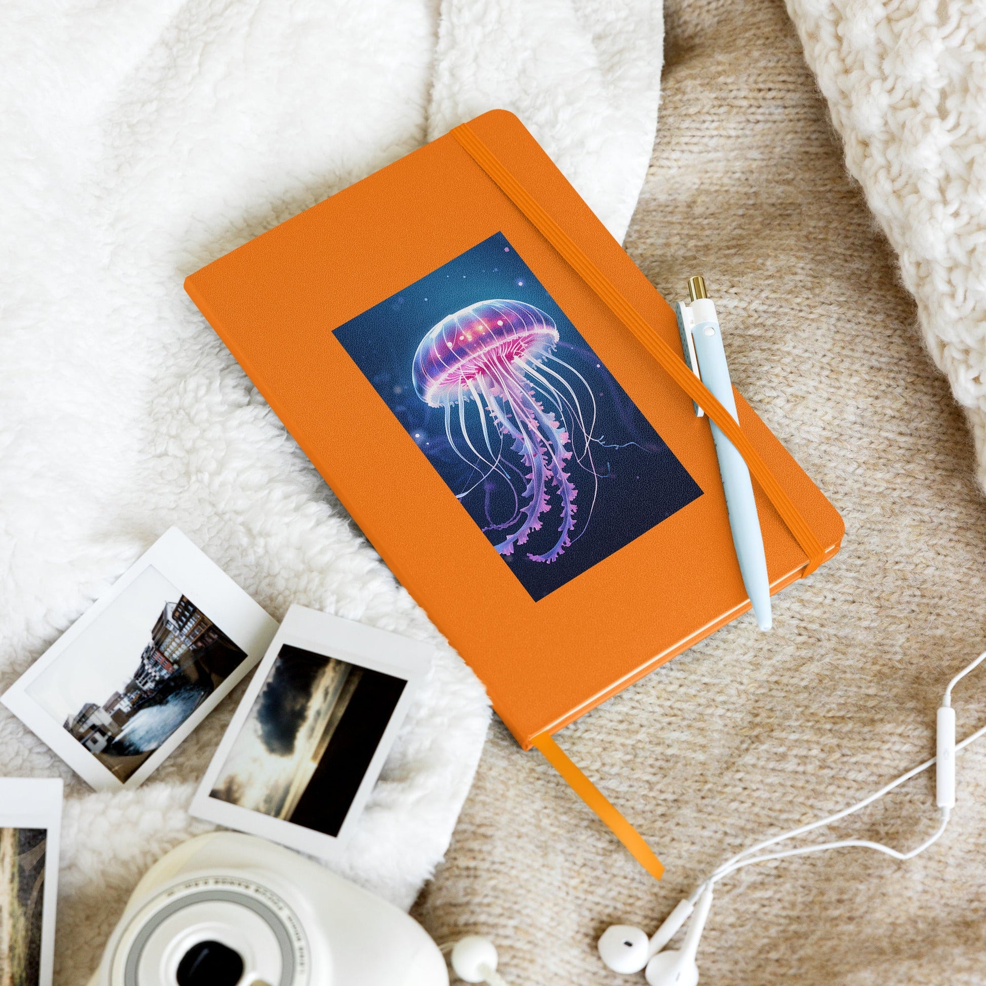 Jellyfish Hardcover Bound Notebook - Hardcover Bound Notebooks - Discovery Co.