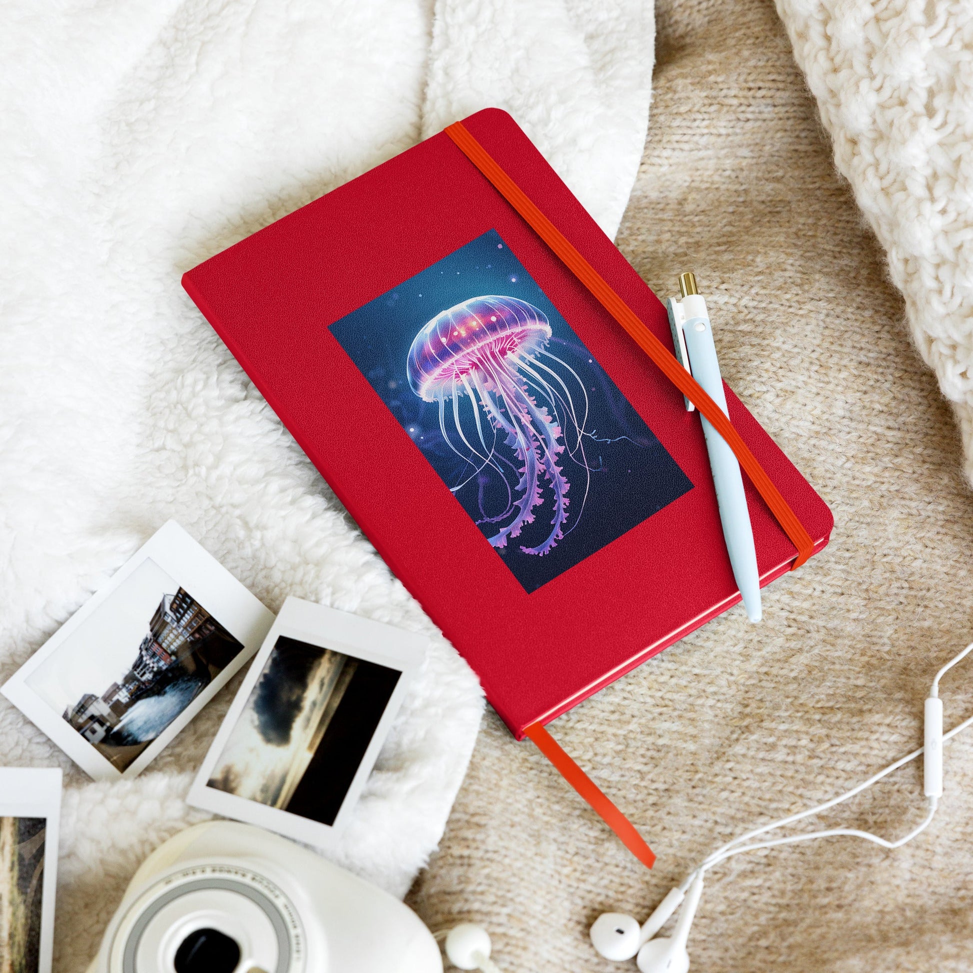 Jellyfish Hardcover Bound Notebook - Hardcover Bound Notebooks - Discovery Co.