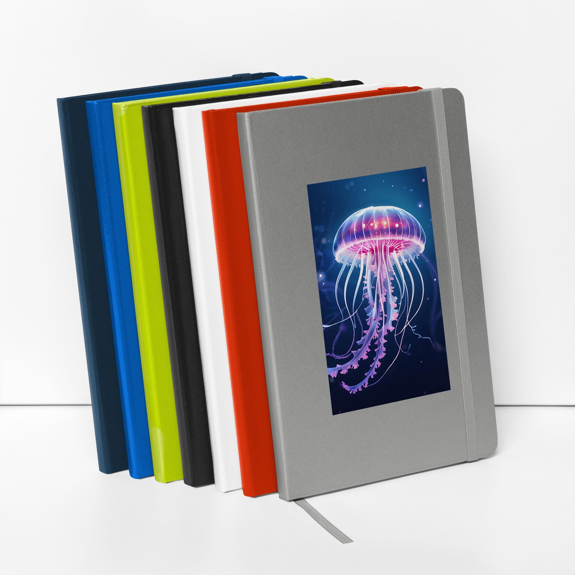 Jellyfish Hardcover Bound Notebook - Hardcover Bound Notebooks - Discovery Co.