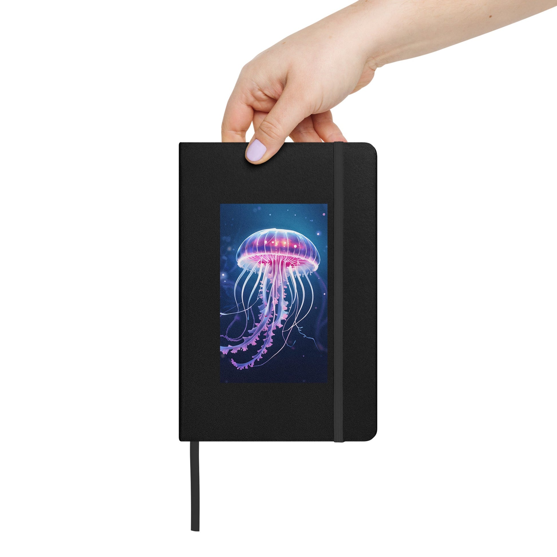 Jellyfish Hardcover Bound Notebook - Hardcover Bound Notebooks - Discovery Co.