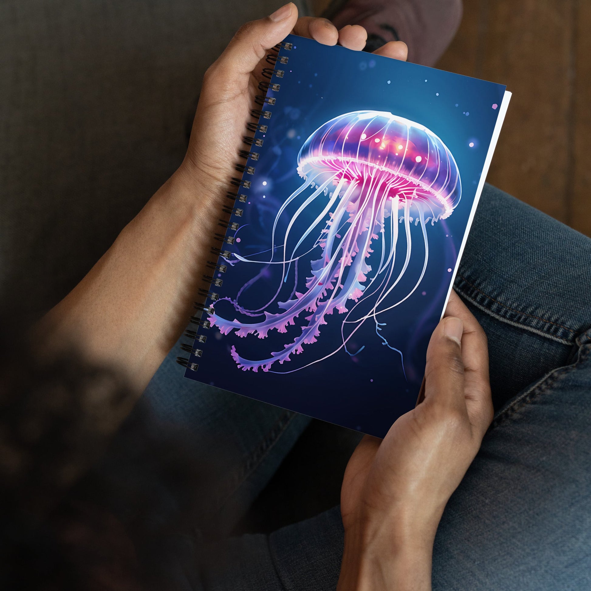 Jellyfish Spiral Notebook - Spiral Notebooks - Discovery Co.