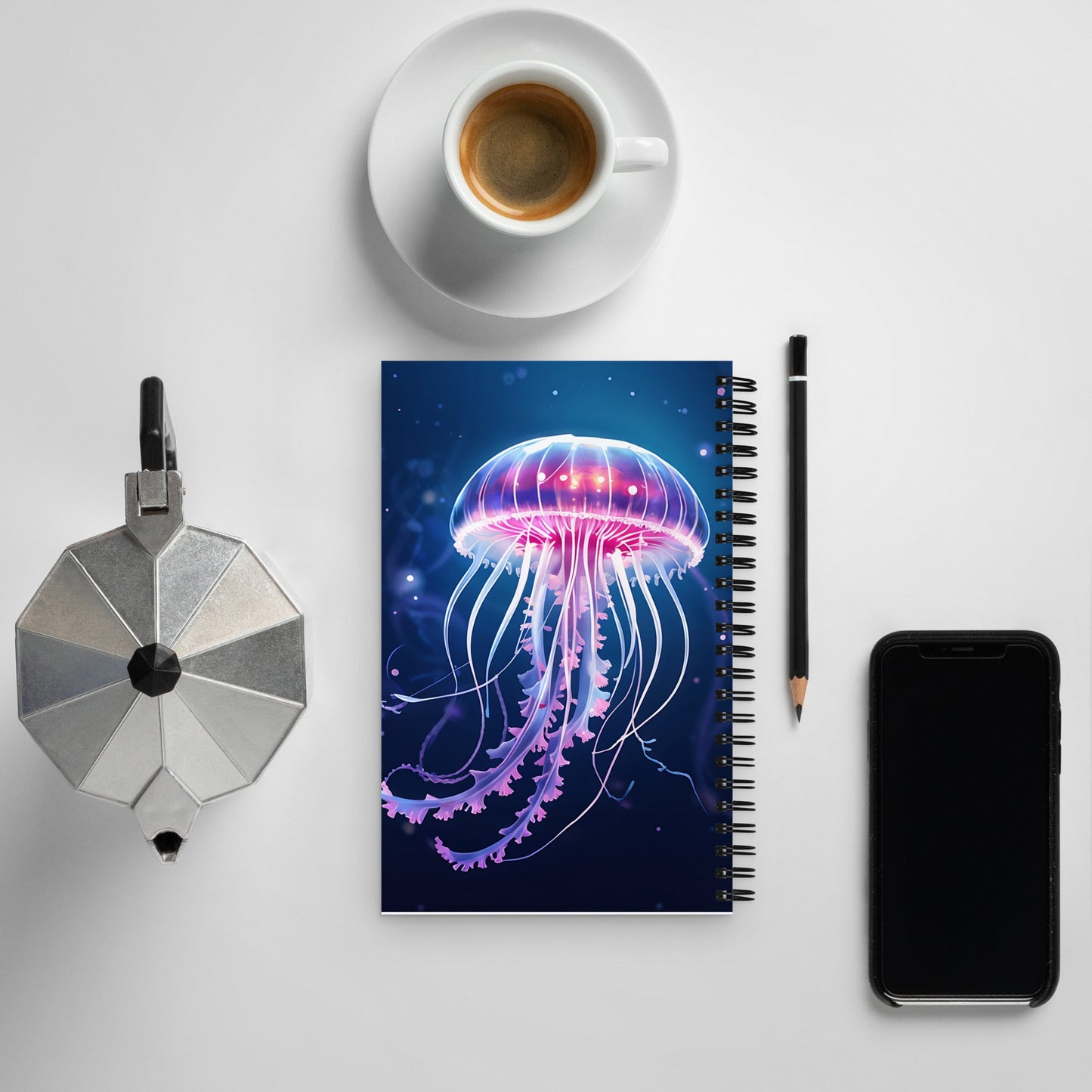 Jellyfish Spiral Notebook - Spiral Notebooks - Discovery Co.