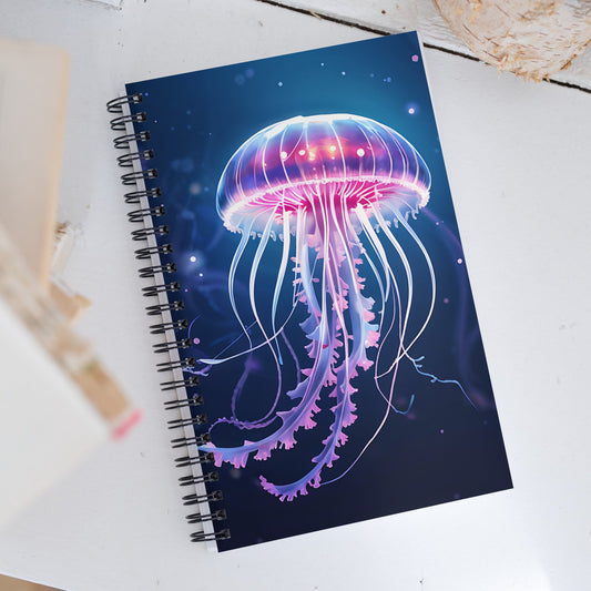 Jellyfish Spiral Notebook - Spiral Notebooks - Discovery Co.