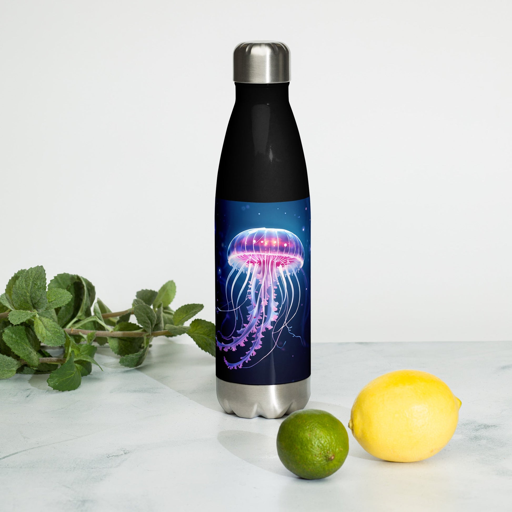 Jellyfish Stainless Steel Water Bottle - Stainless Steel Water Bottle - Discovery Co.