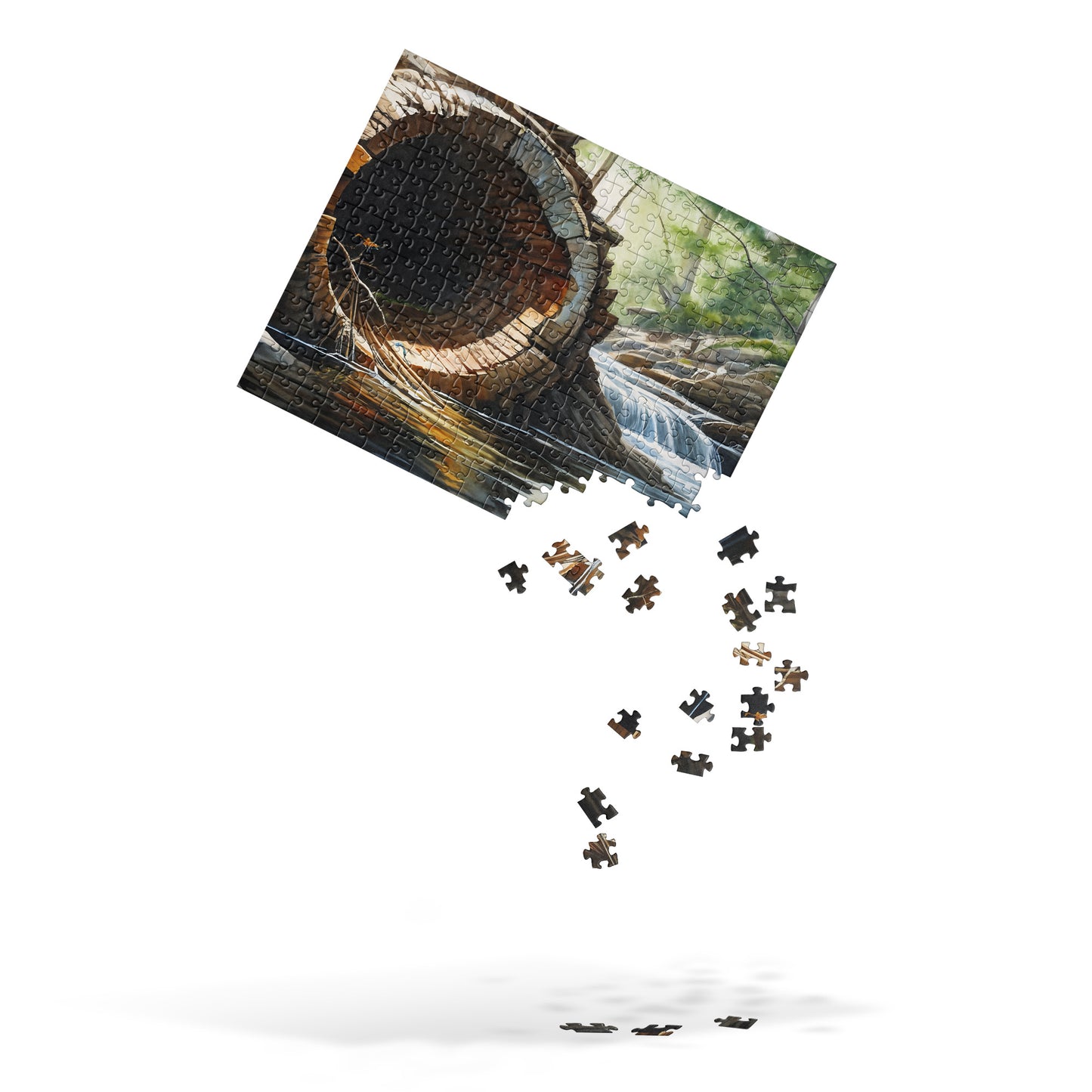 Fallen Tree Jigsaw Puzzle