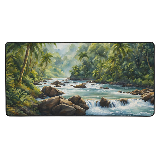 Jungle River Desk Mat - Mouse Pads - Discovery Co.