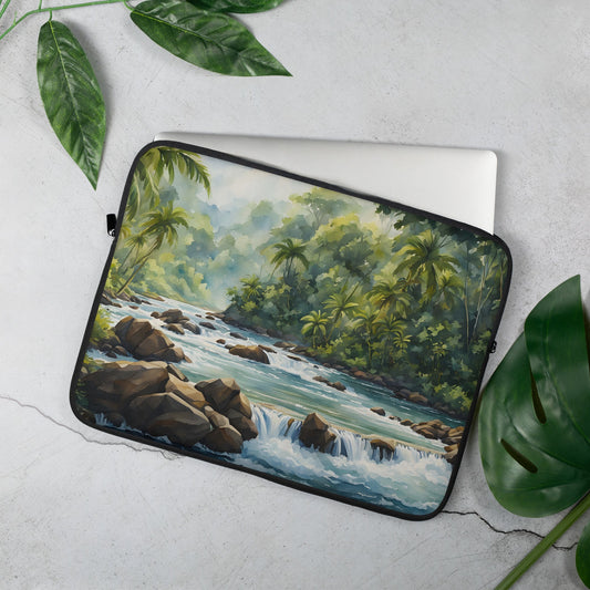 Jungle River Laptop Sleeve - Laptop Cases - Discovery Co.