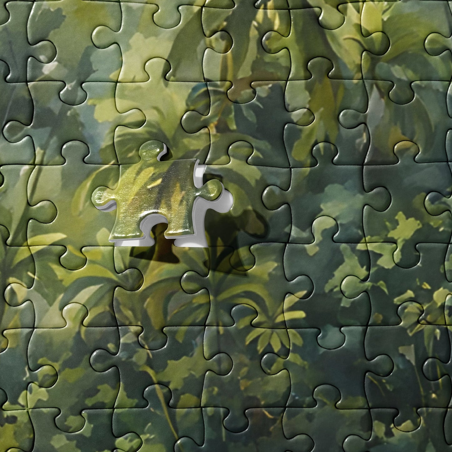 Jungle River Watercolor Jigsaw Puzzle - Puzzle - Discovery Co.