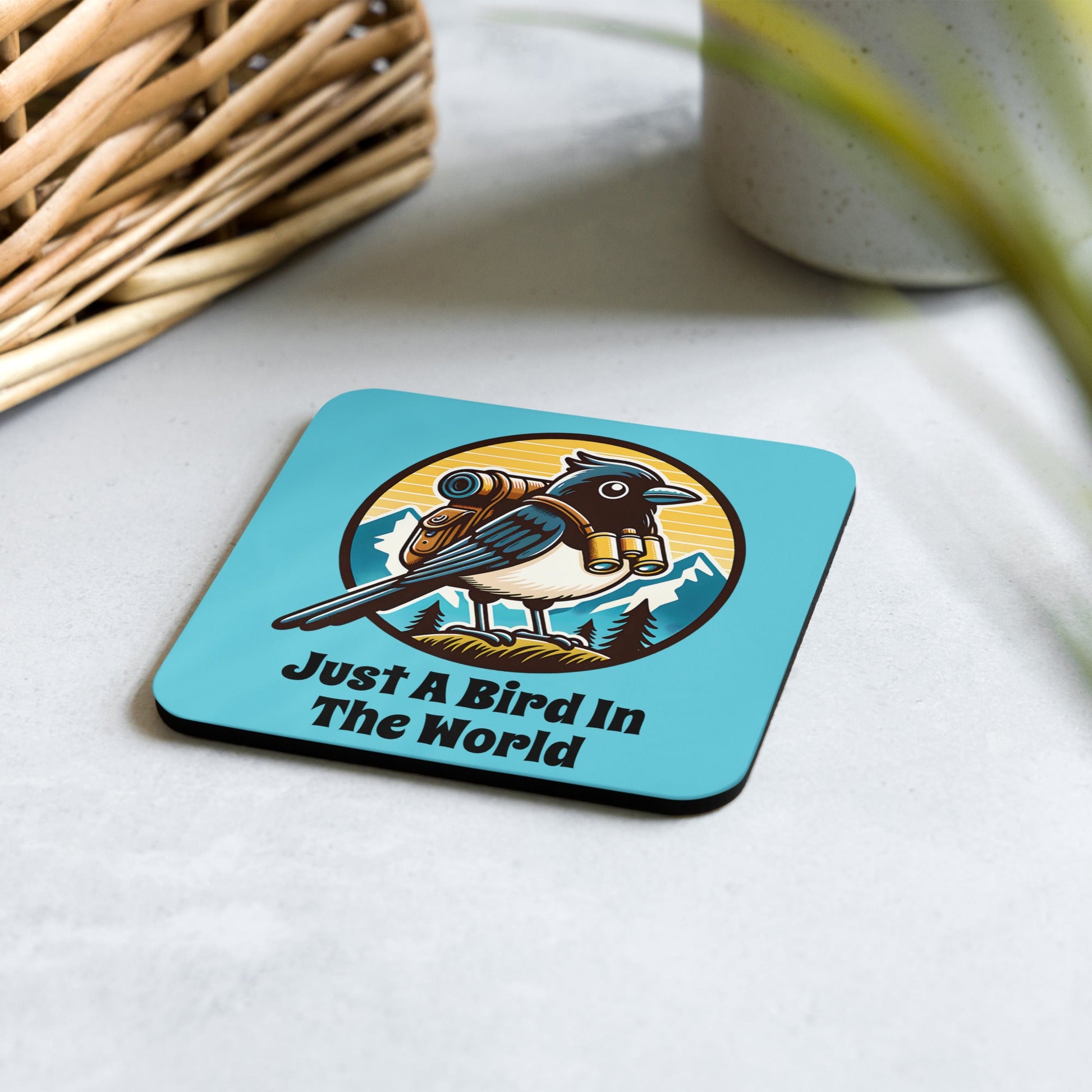 Just A Bird In The World Cork - Back Coaster - Coasters - Discovery Co.