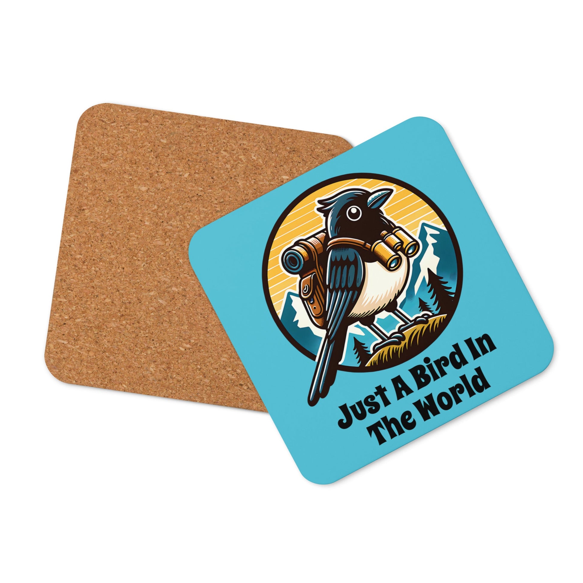 Just A Bird In The World Cork - Back Coaster - Coasters - Discovery Co.
