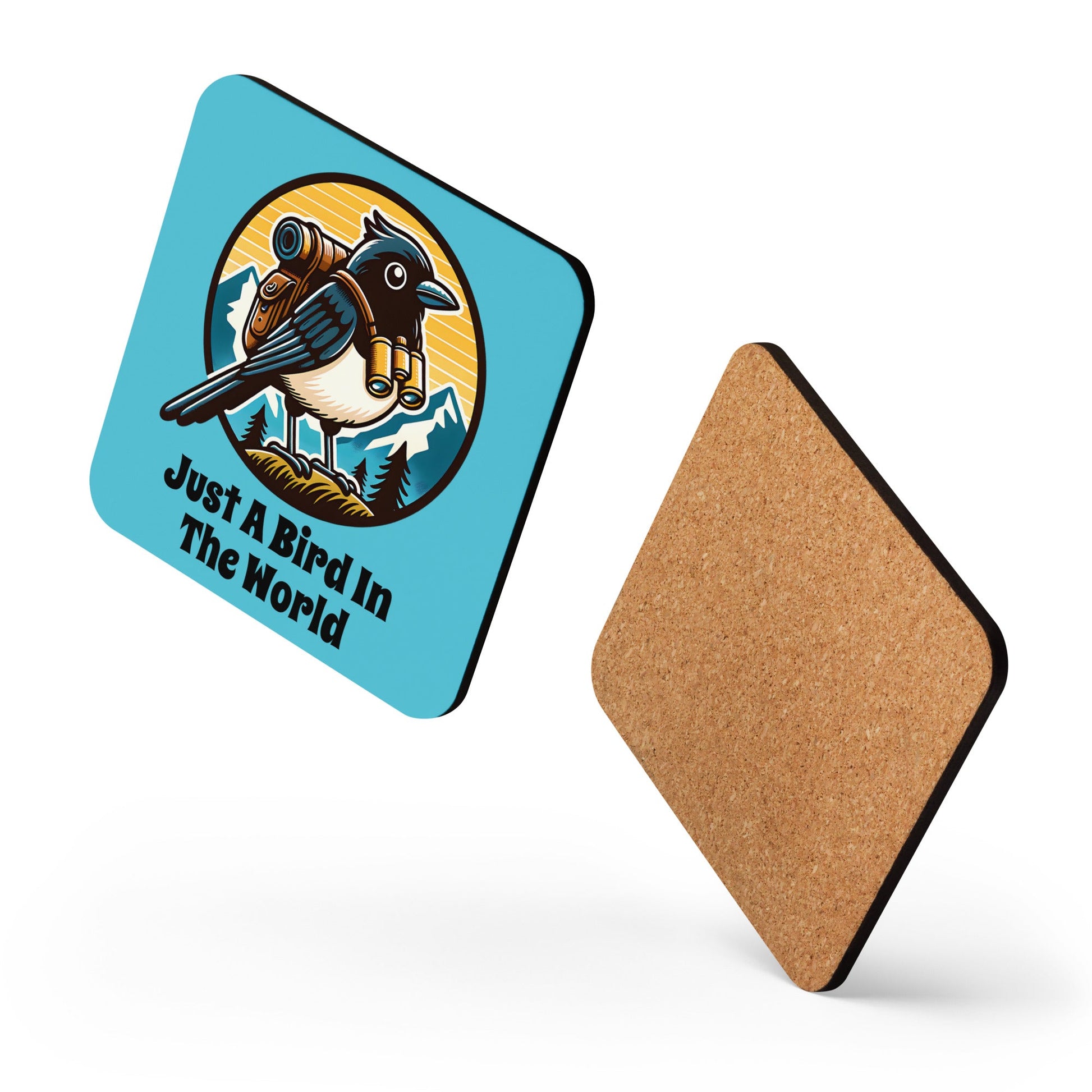 Just A Bird In The World Cork - Back Coaster - Coasters - Discovery Co.
