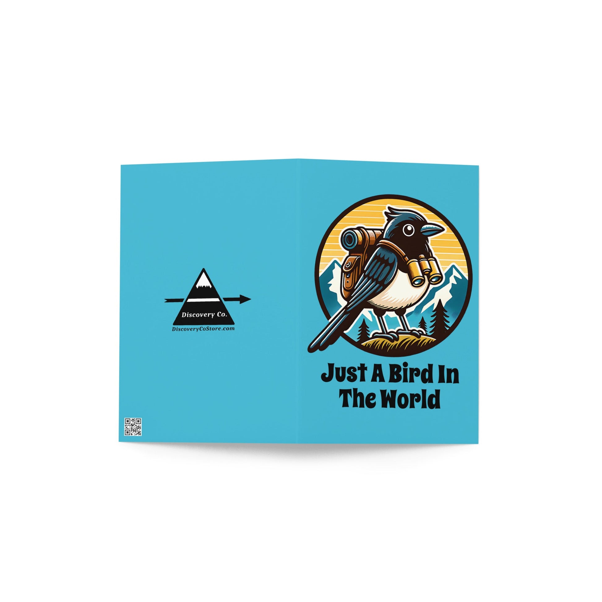 Just A Bird In The World Greeting Card - Greeting Card - Discovery Co.