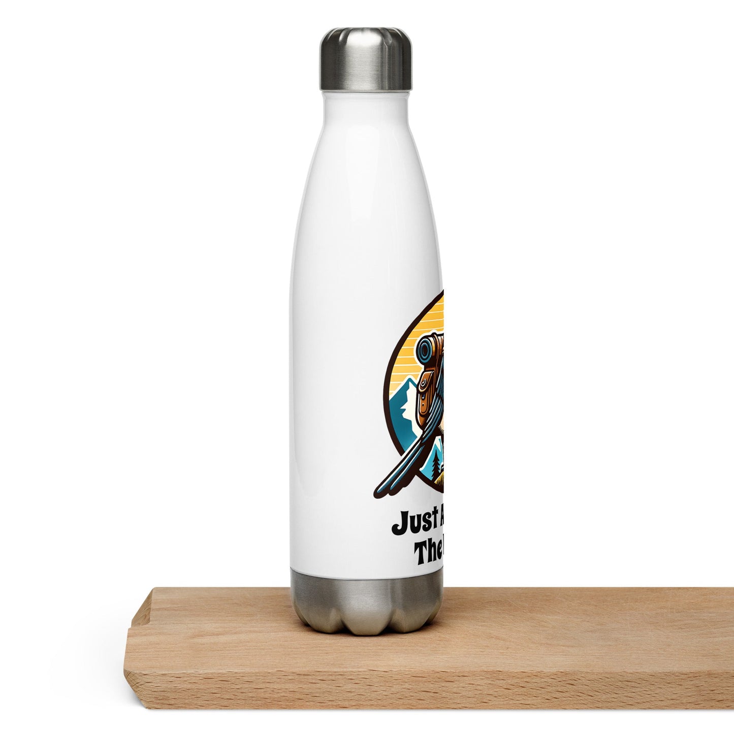 Just A Bird In The World Stainless Steel Water Bottle - Stainless Steel Water Bottle - Discovery Co.