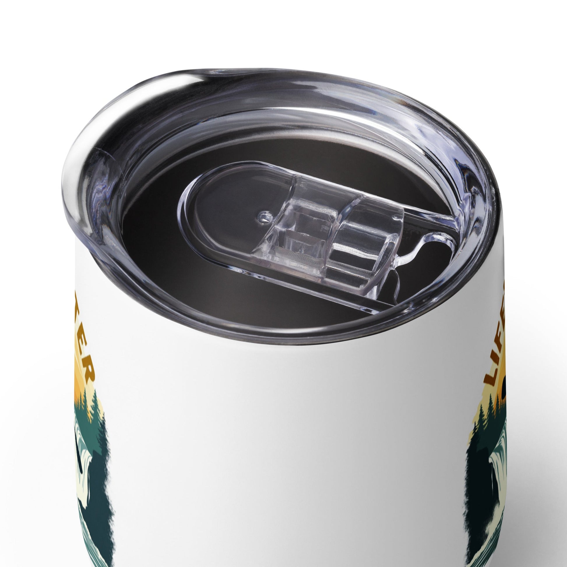 Kayaking "Life's Better Soaking Wet" Stainless Steel Wine Tumbler - Steel Tumbler - Discovery Co.