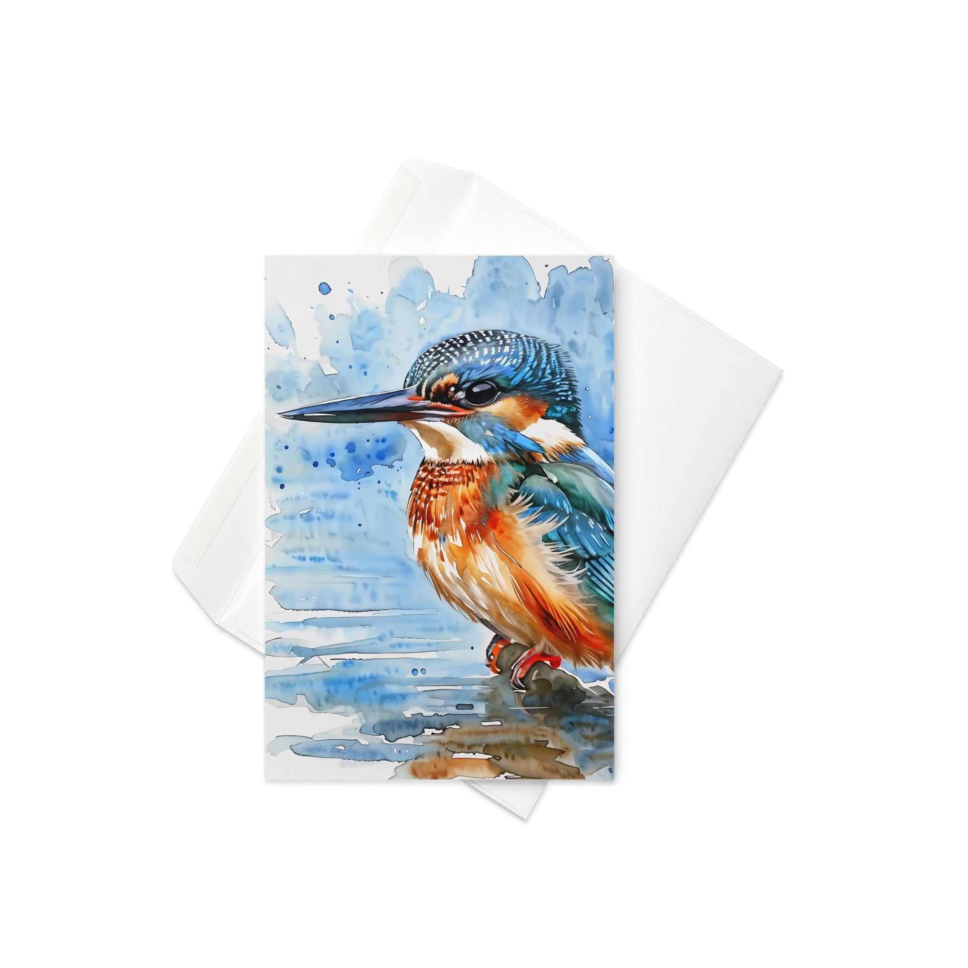 Kingfisher Greeting Card - Greeting Card - Discovery Co.